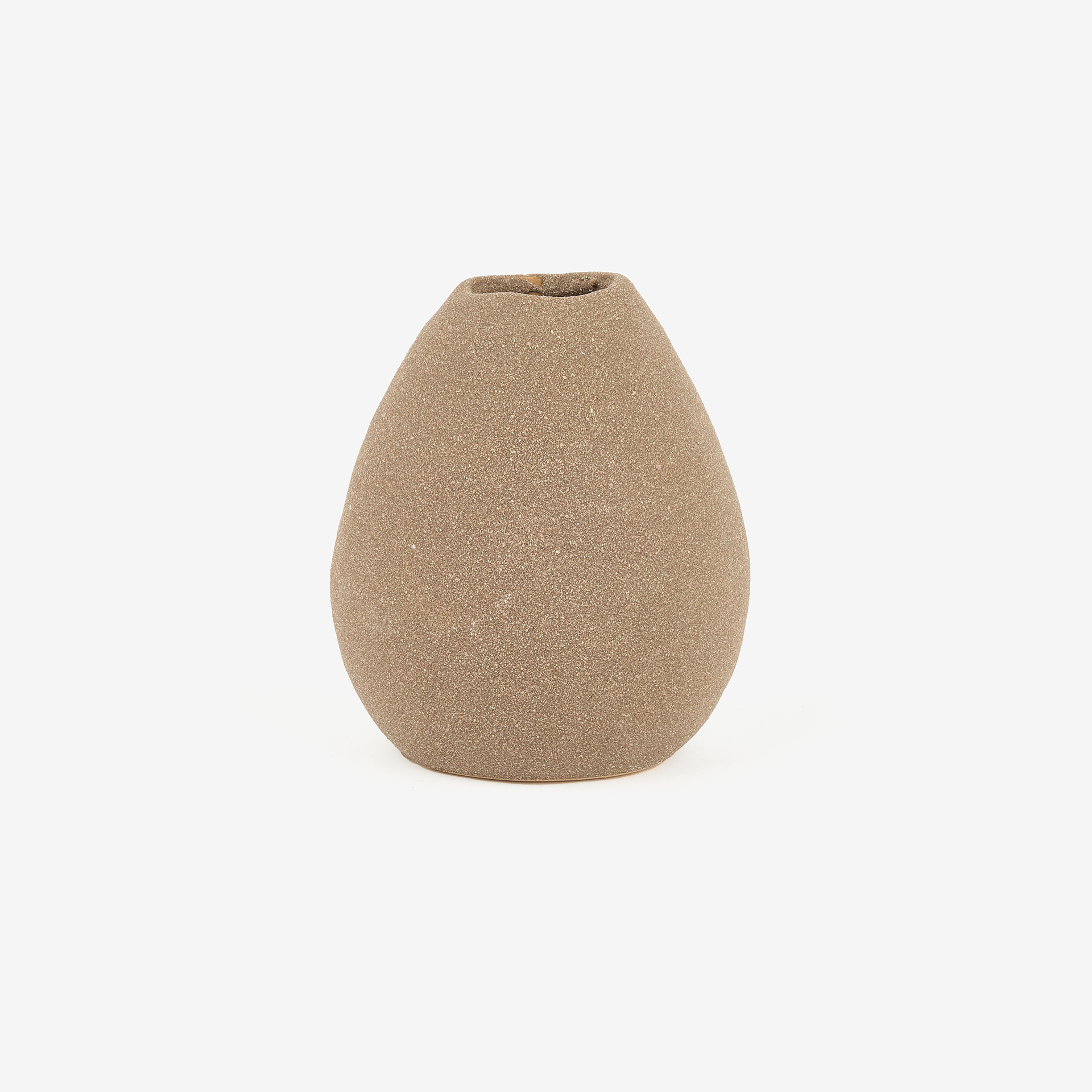 Jarr&oacute;n de porcelana topo M Baru 11x7,4x13cm