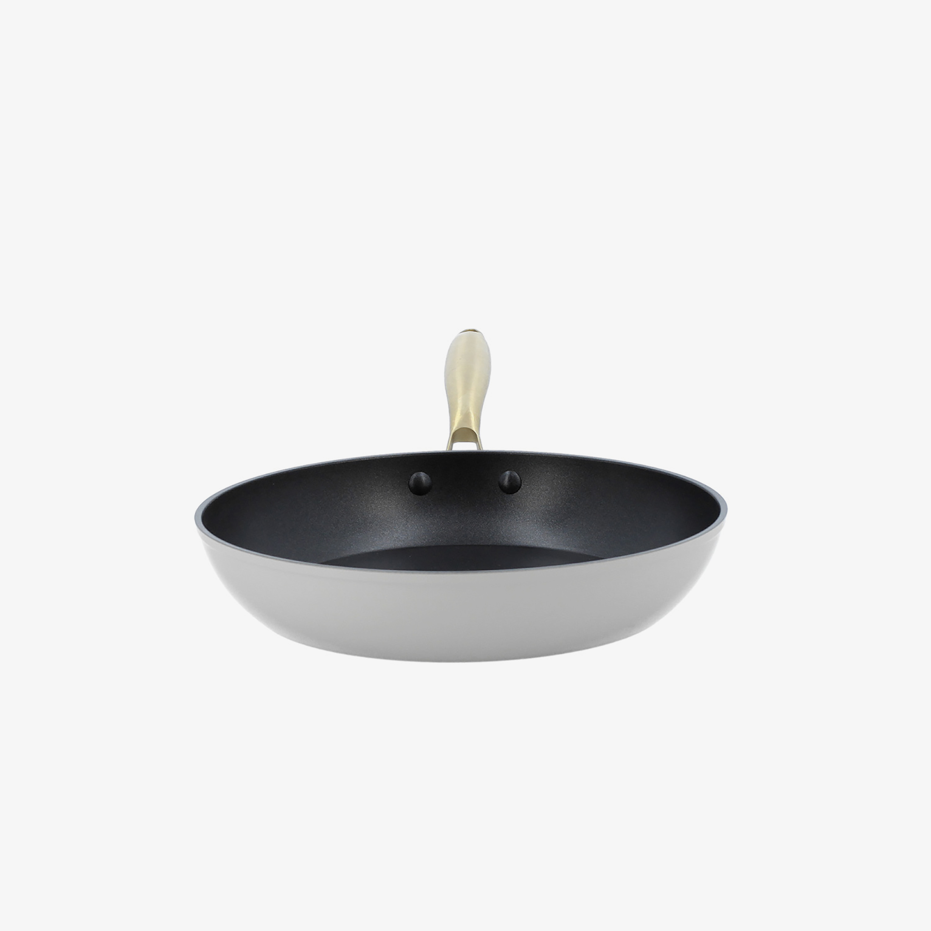 Sart&eacute;n gris claro de aluminio forjado Bruma 28cm