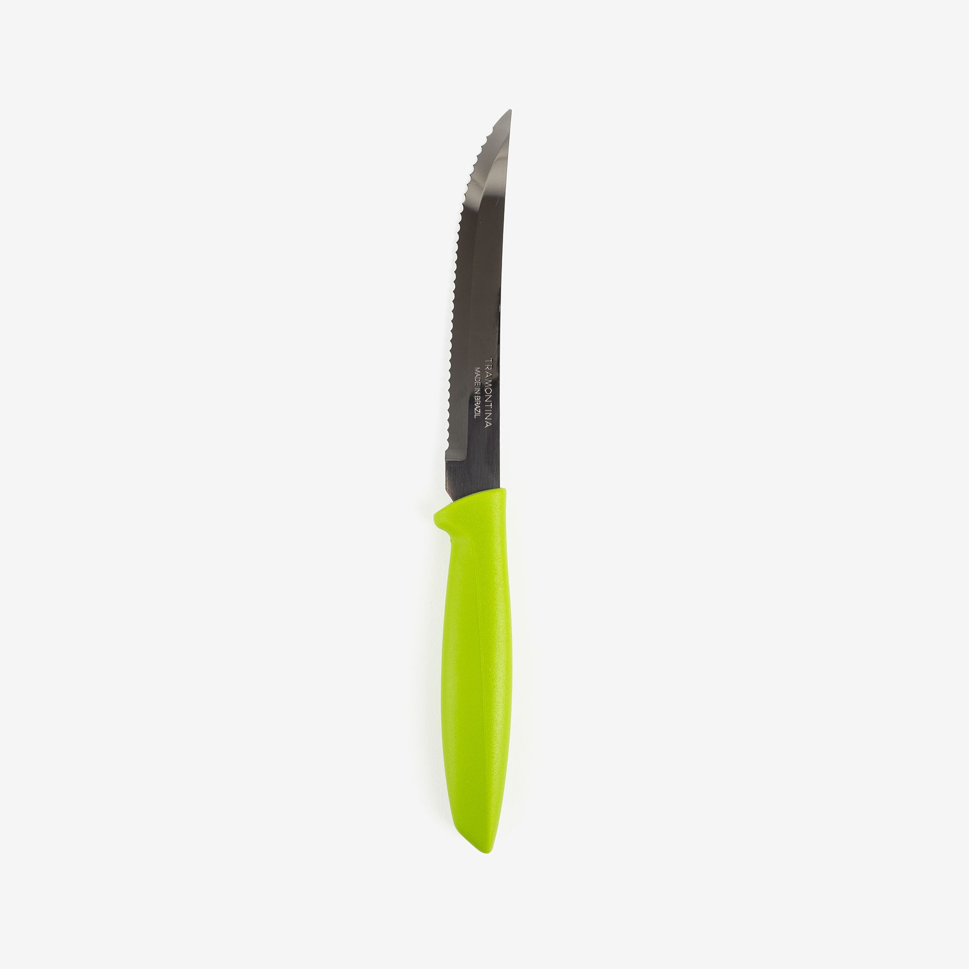 Cuchillo de mesa para carne verde de acero inoxidable Plenus 13cm