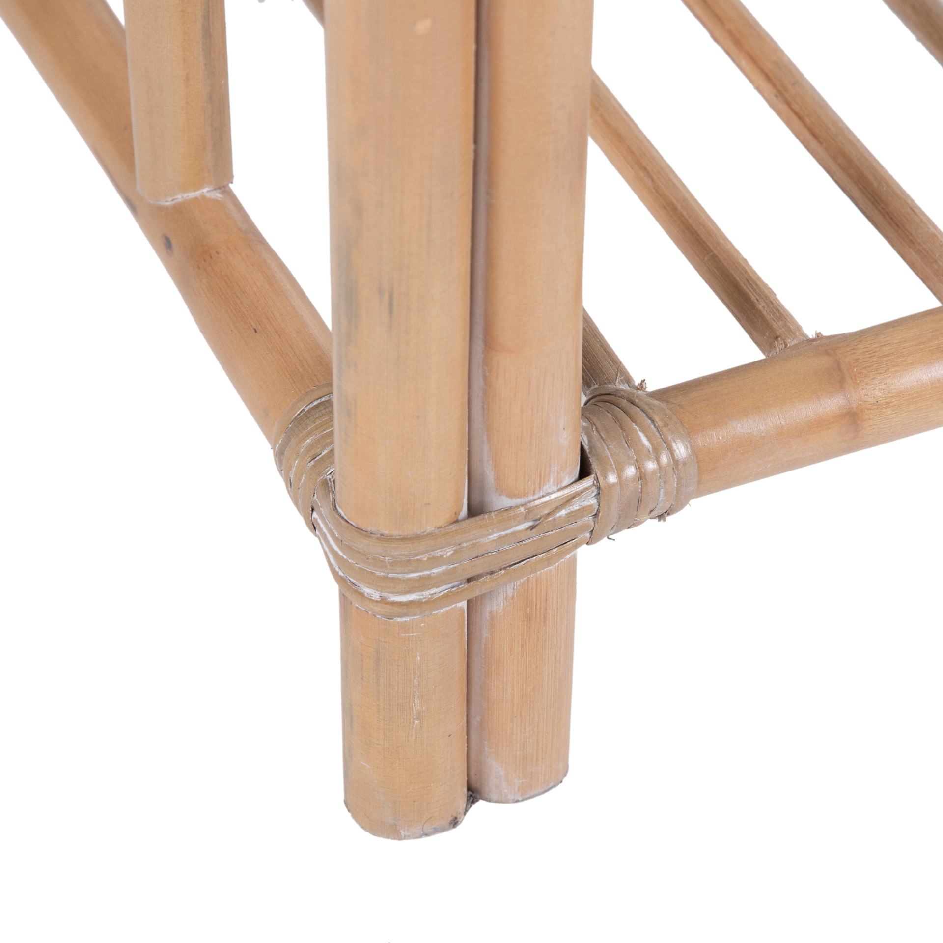 Mesa de centro de ratán 100x60x40cm