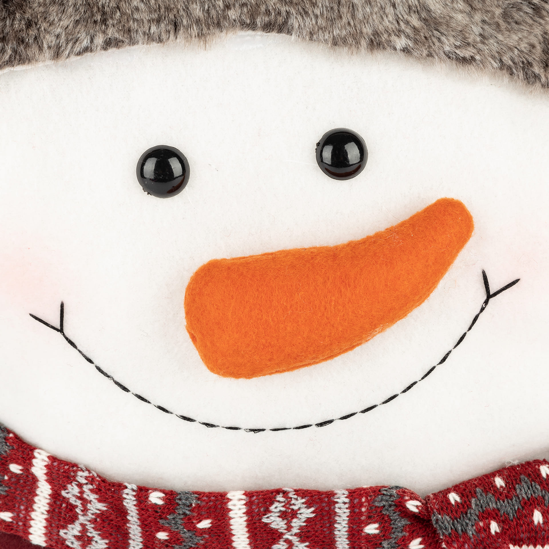 Busto/cojín Snowman 47cm