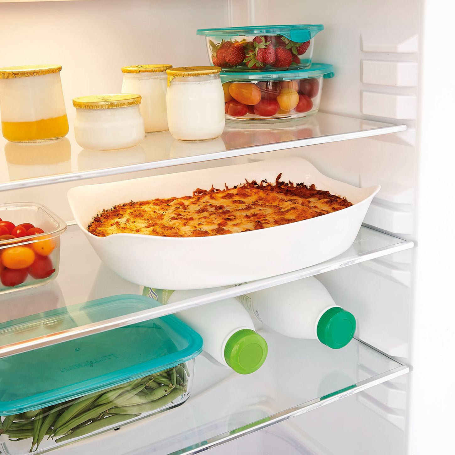 Fuente para horno rectangular opal Oven 34x25x7cm