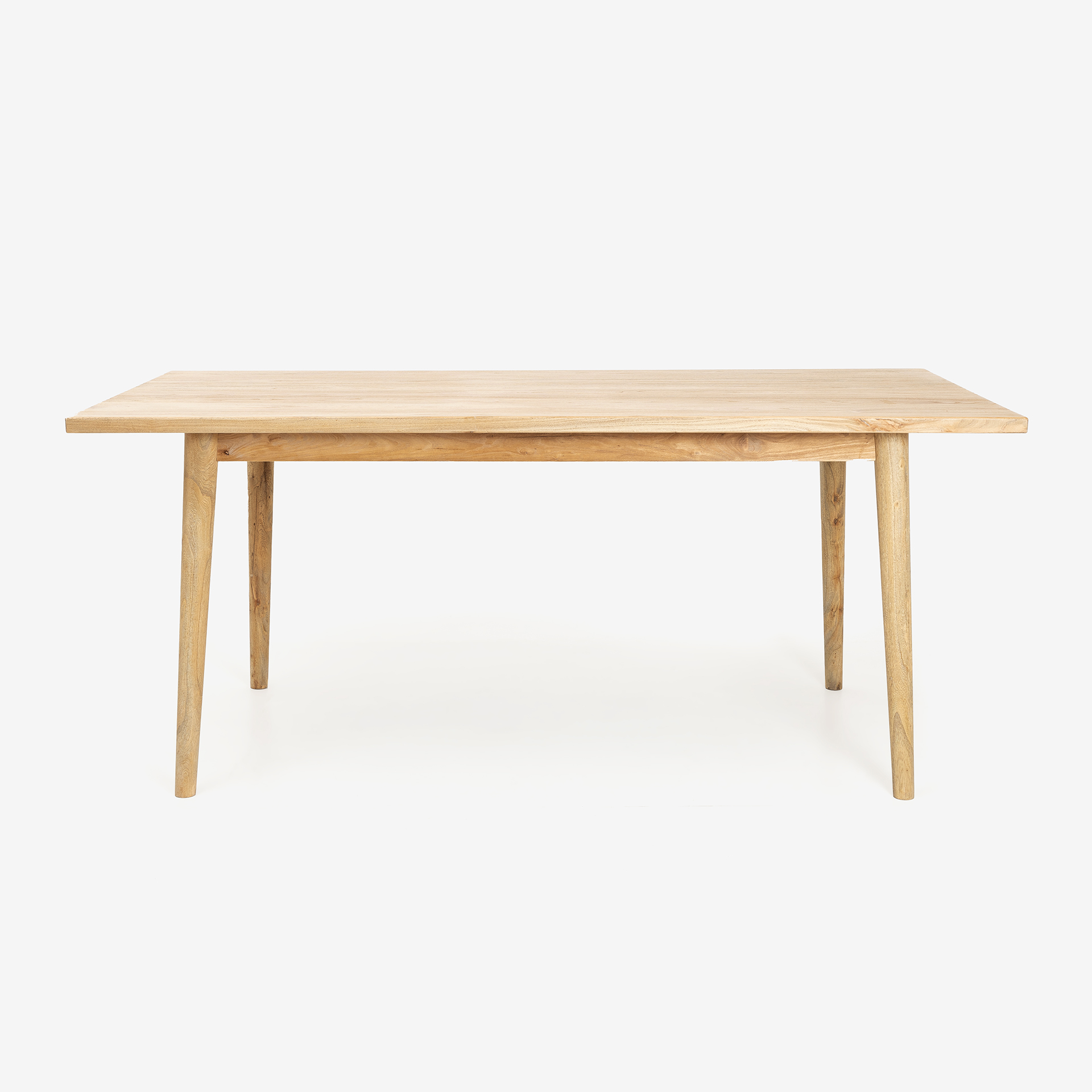 Mesa de comedor de madera de olmo reciclada Mop 180x90x76cm