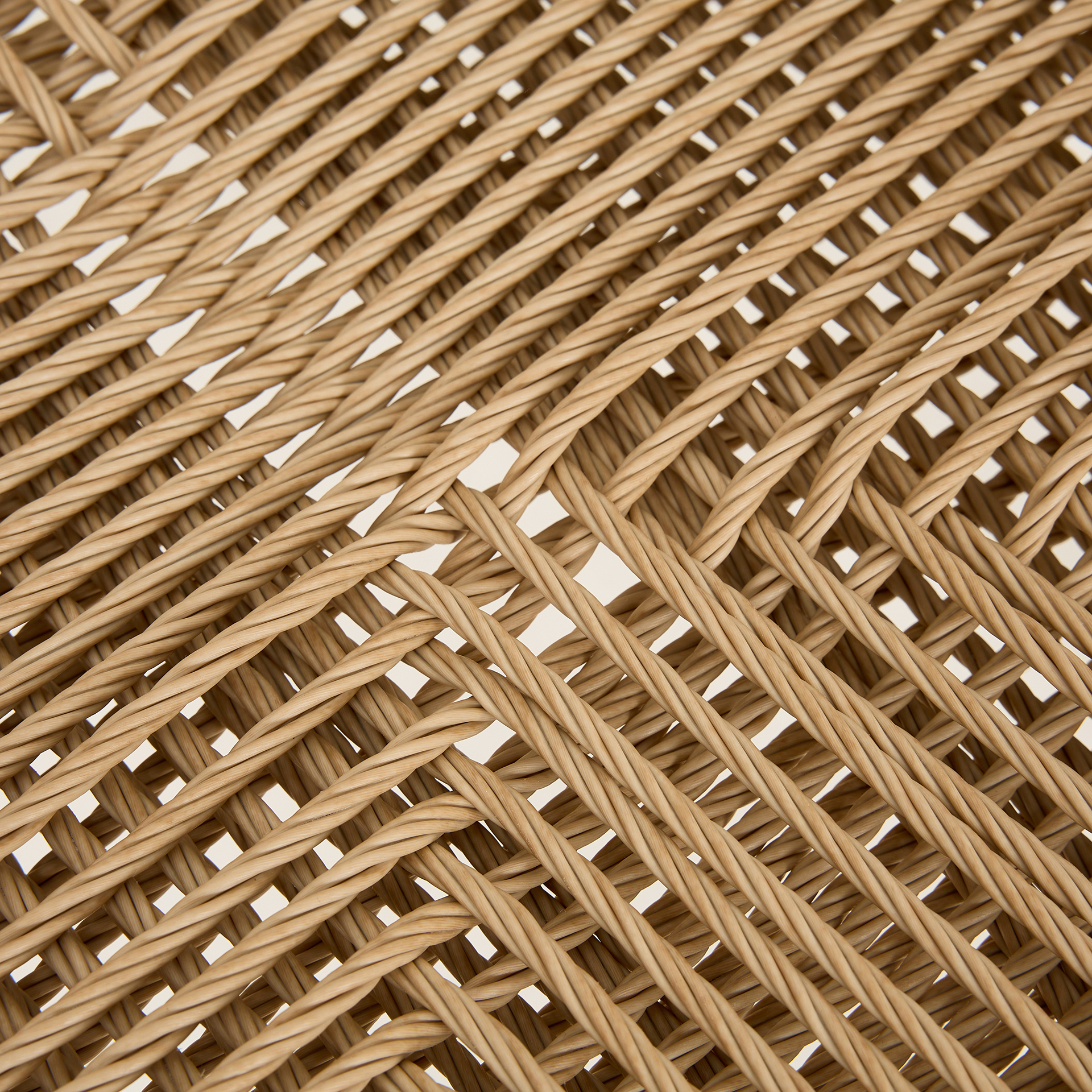 Silla de jard&iacute;n de aluminio y rat&aacute;n sint&eacute;tico Florida 56x60x78cm