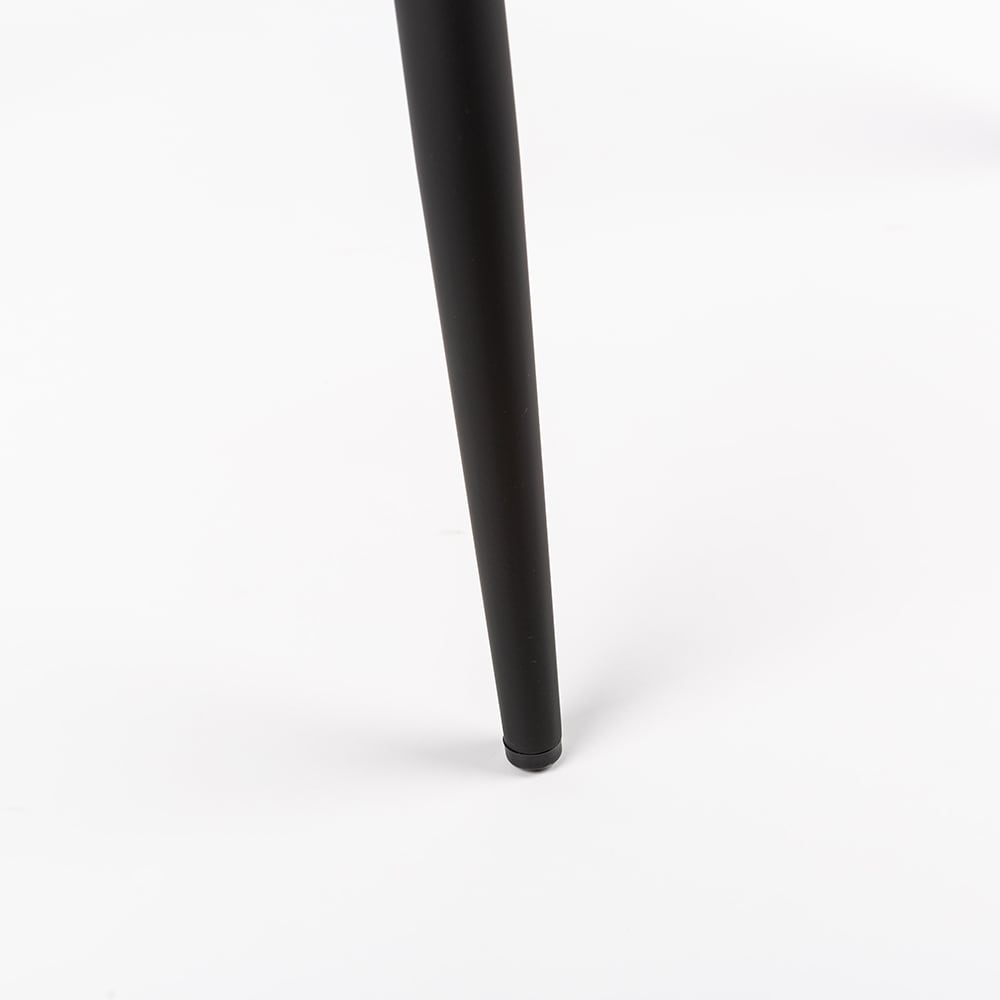 Silla de comedor de terciopelo gris Lydia 54x50x86cm Clau&Chloe