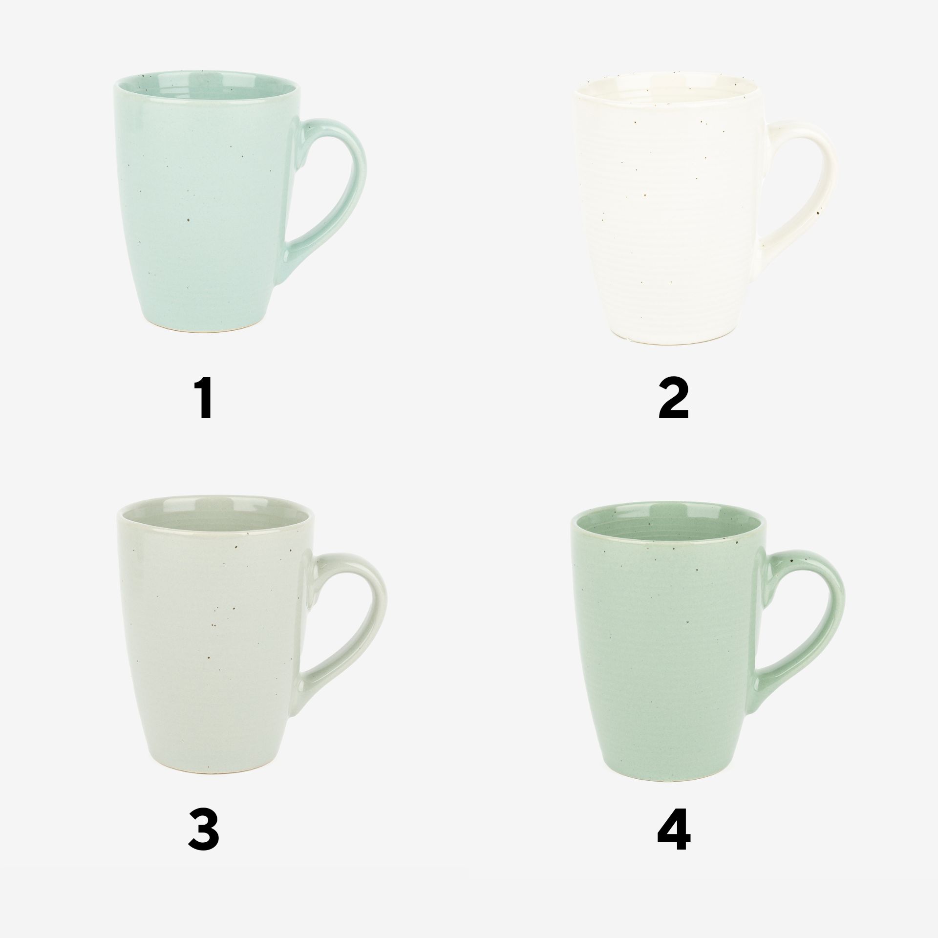 Mug de porcelana Colson en varios modelos