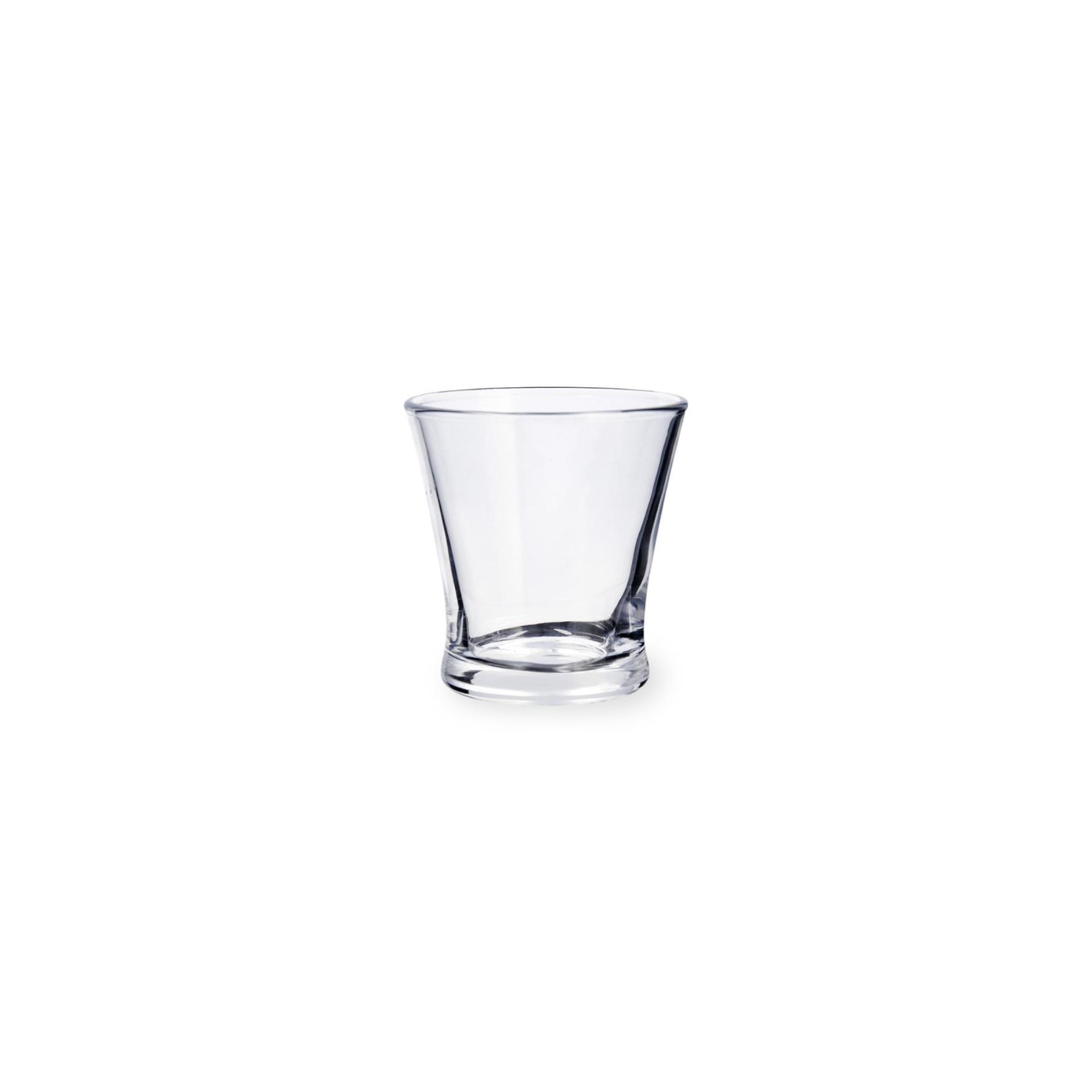 Set de 6 vasos de cristal de carajillo 10cl