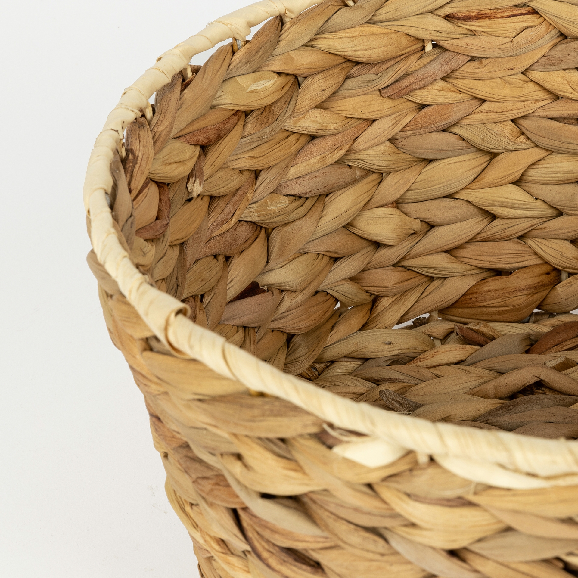 Cesta de junco Yantai &Oslash;26x13cm