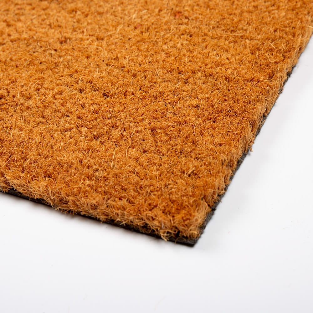 Felpudo de fibra de coco liso 60x40cm