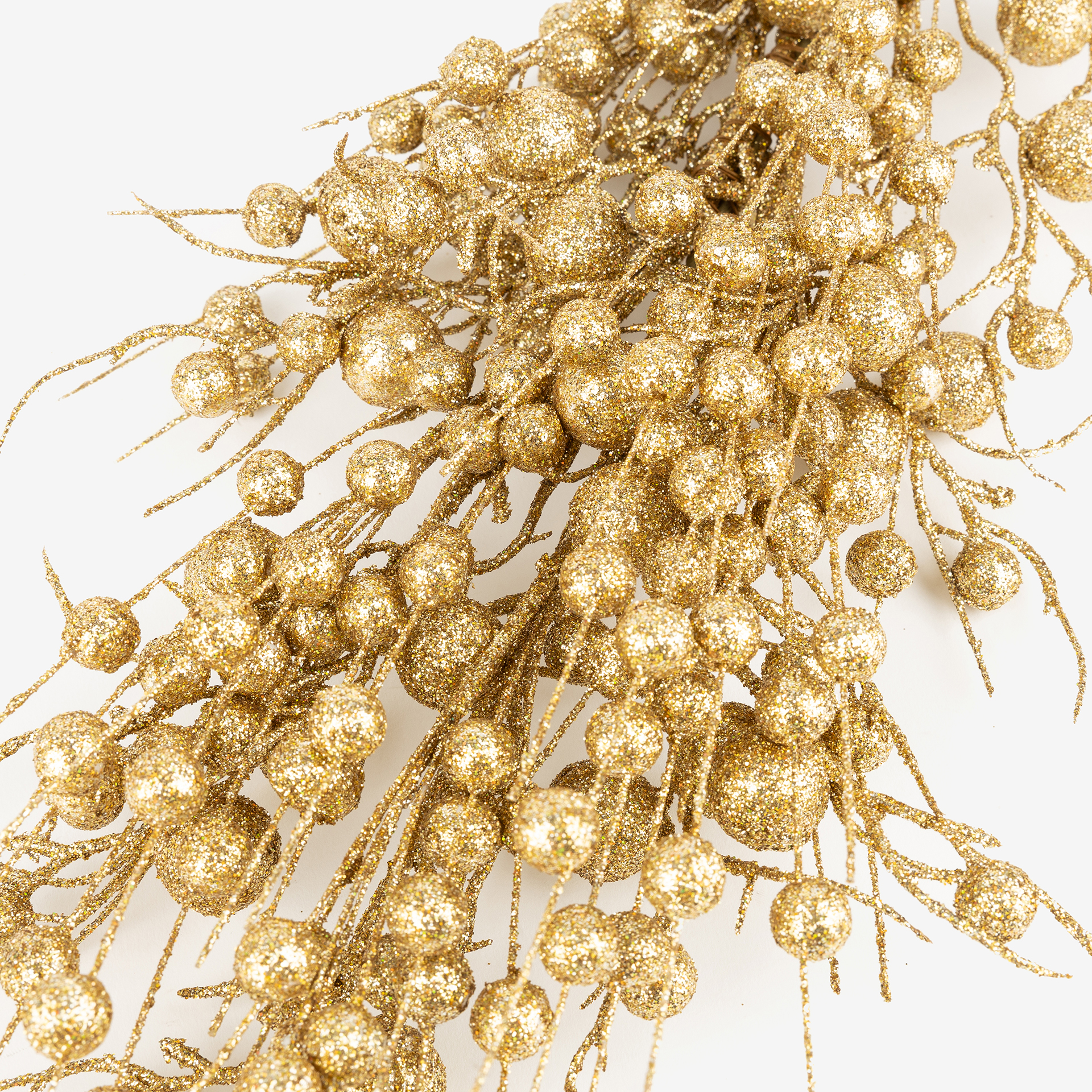 Rama decorativa dorada 78cm