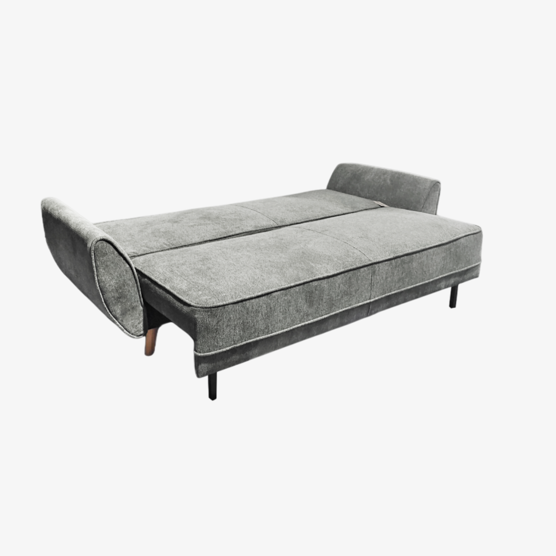 Sof&aacute; cama de 3 plazas gris Fules 212x85x85cm