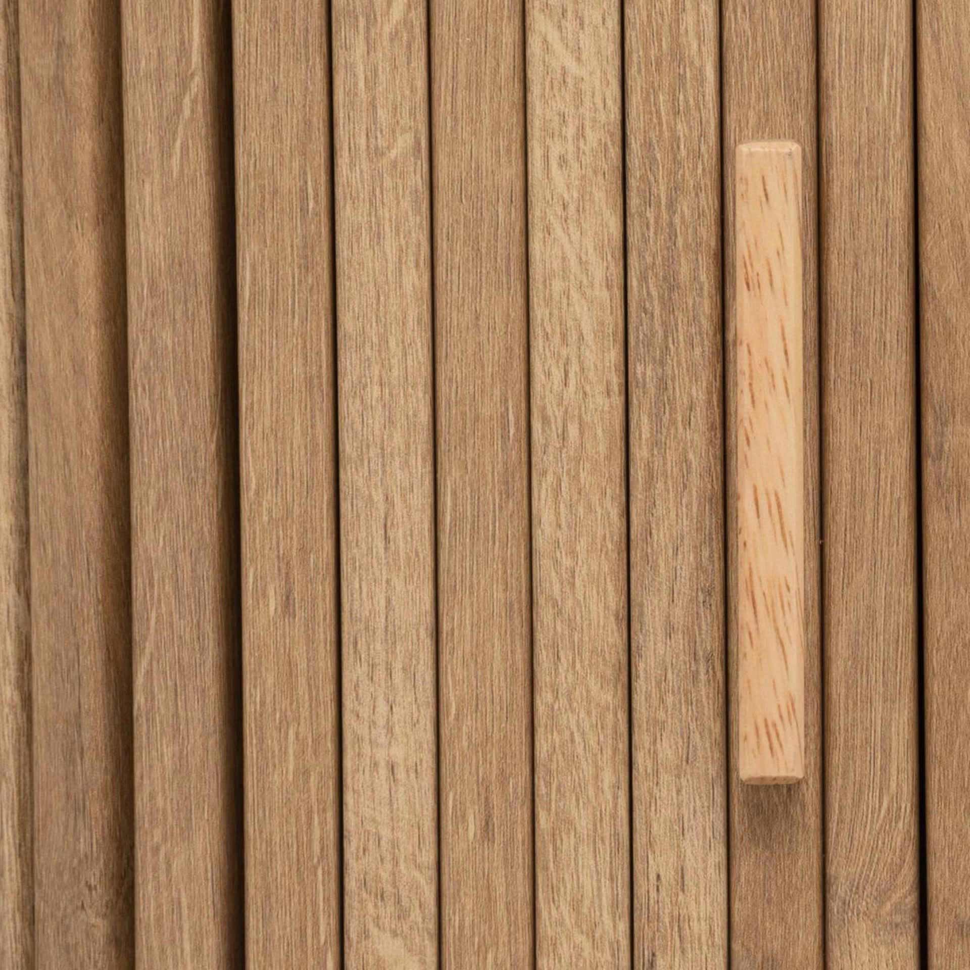 Librer&iacute;a de 2 puertas de madera Ivara