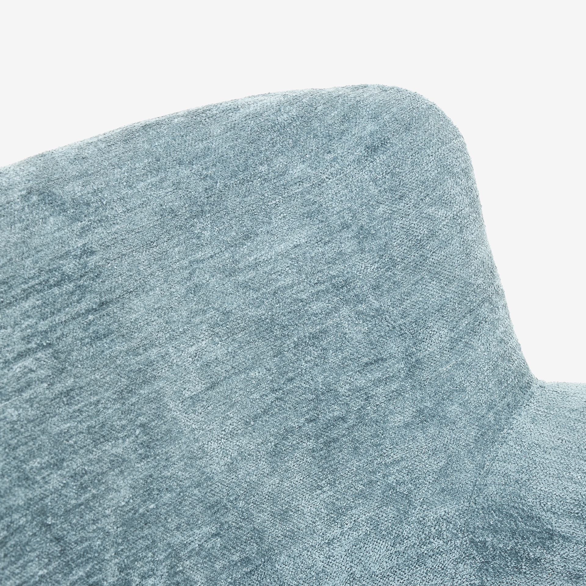 Butaca de terciopelo azul Aurora 79x75x79cm Clau&Chloe