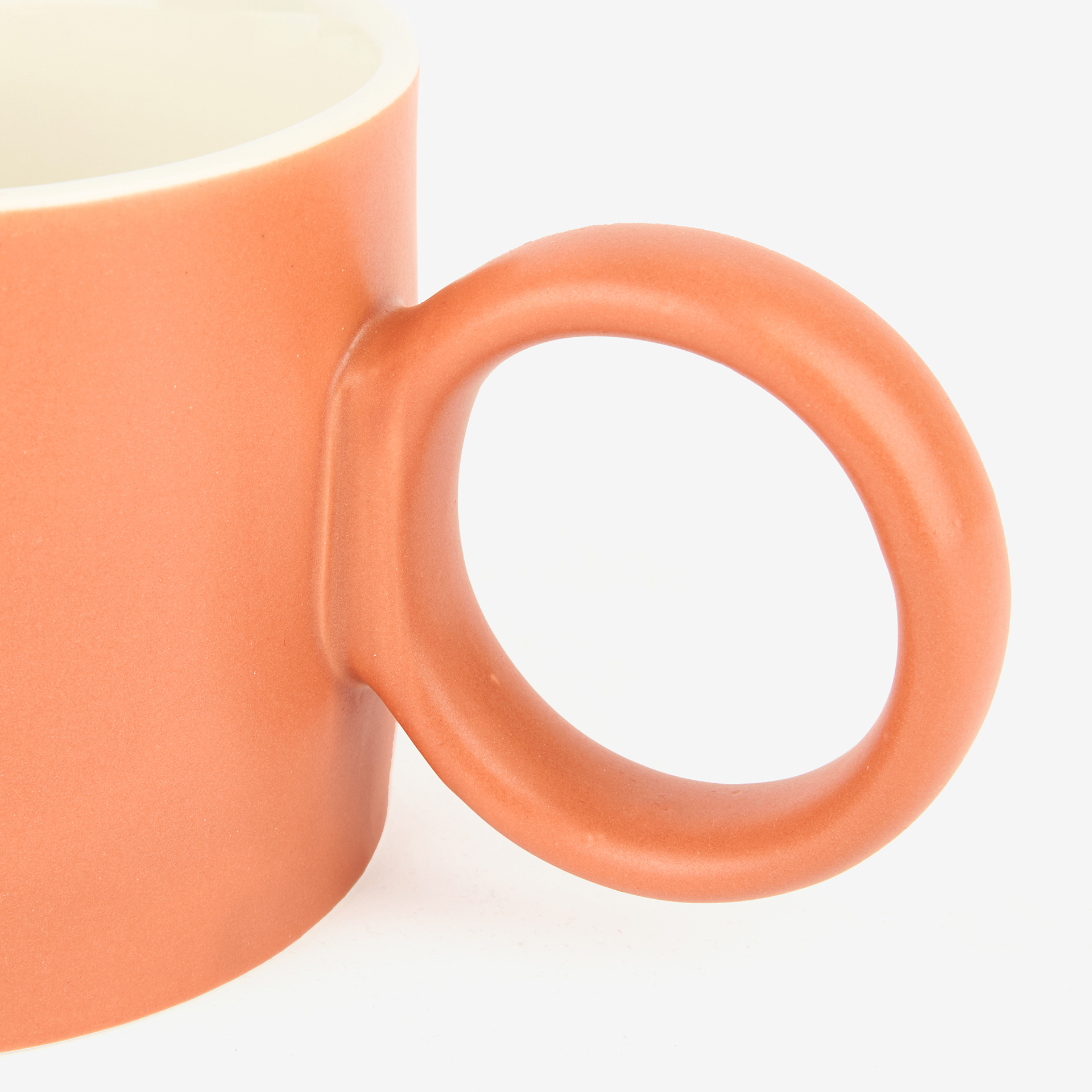 Mug de porcelana NBC terracota Grade 42cl Clau&Chloe