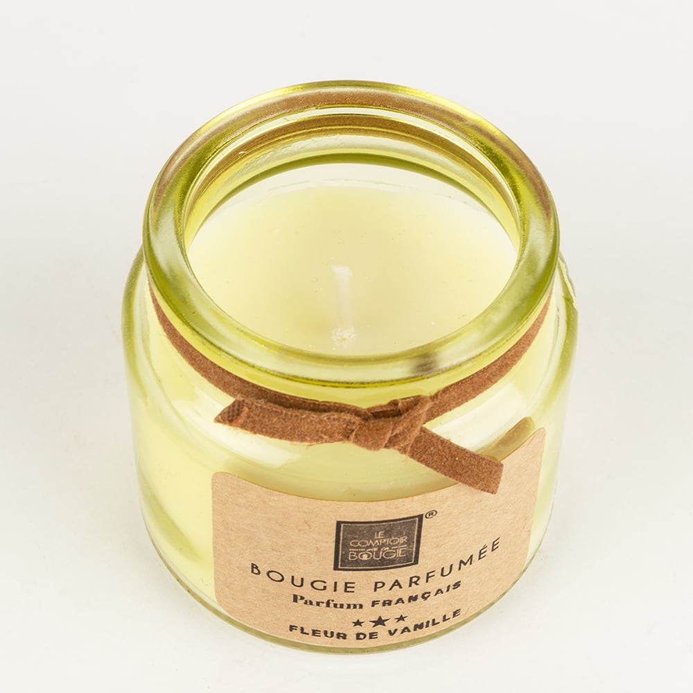 Vela aromática con vaso 6cm en varios modelos