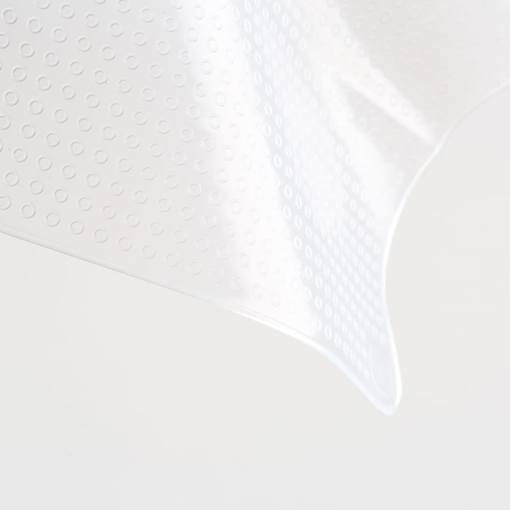 Set de 3 tapas de silicona cuadradas extensibles