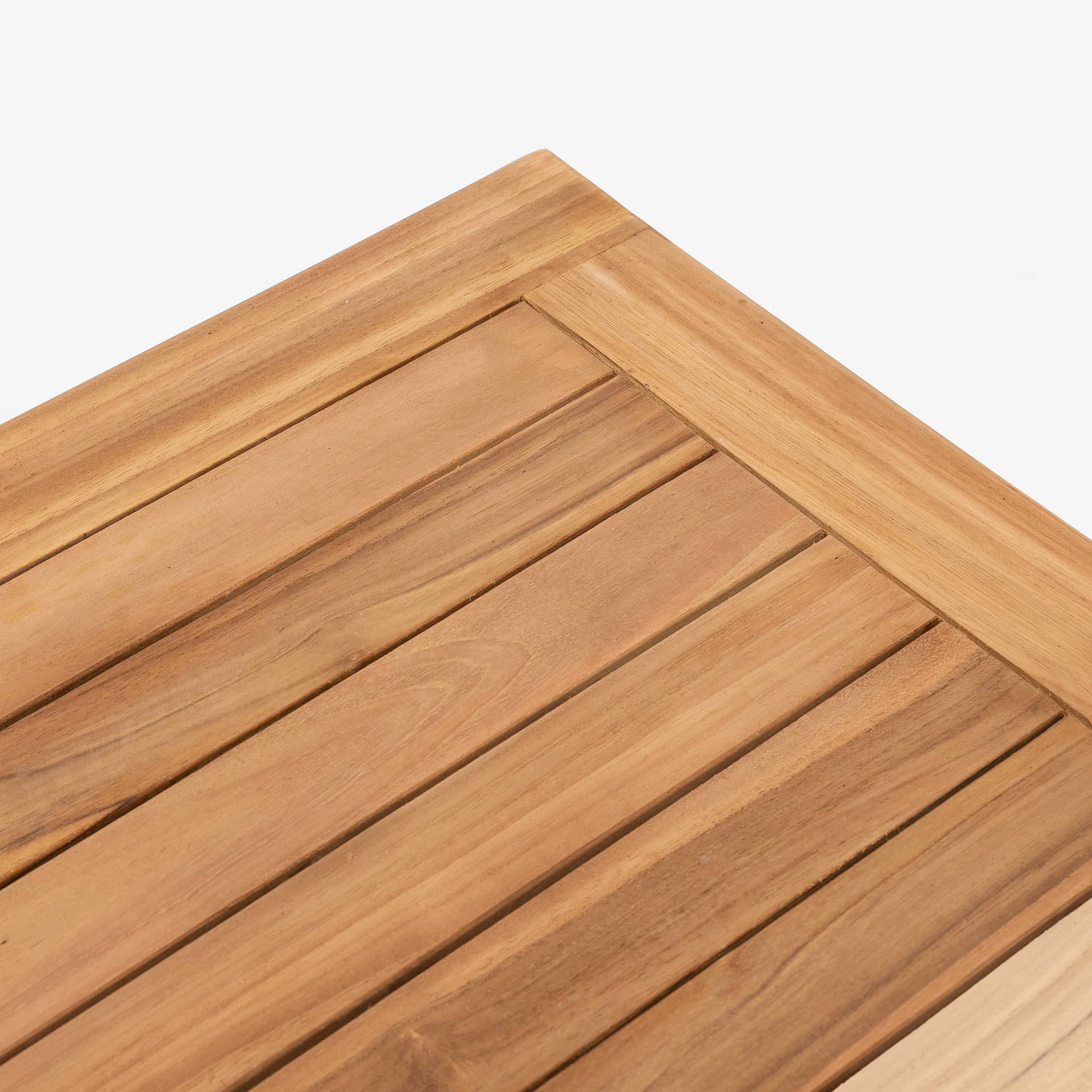 Mesa de jard&iacute;n plegable de madera de teca Azores 50x50cm