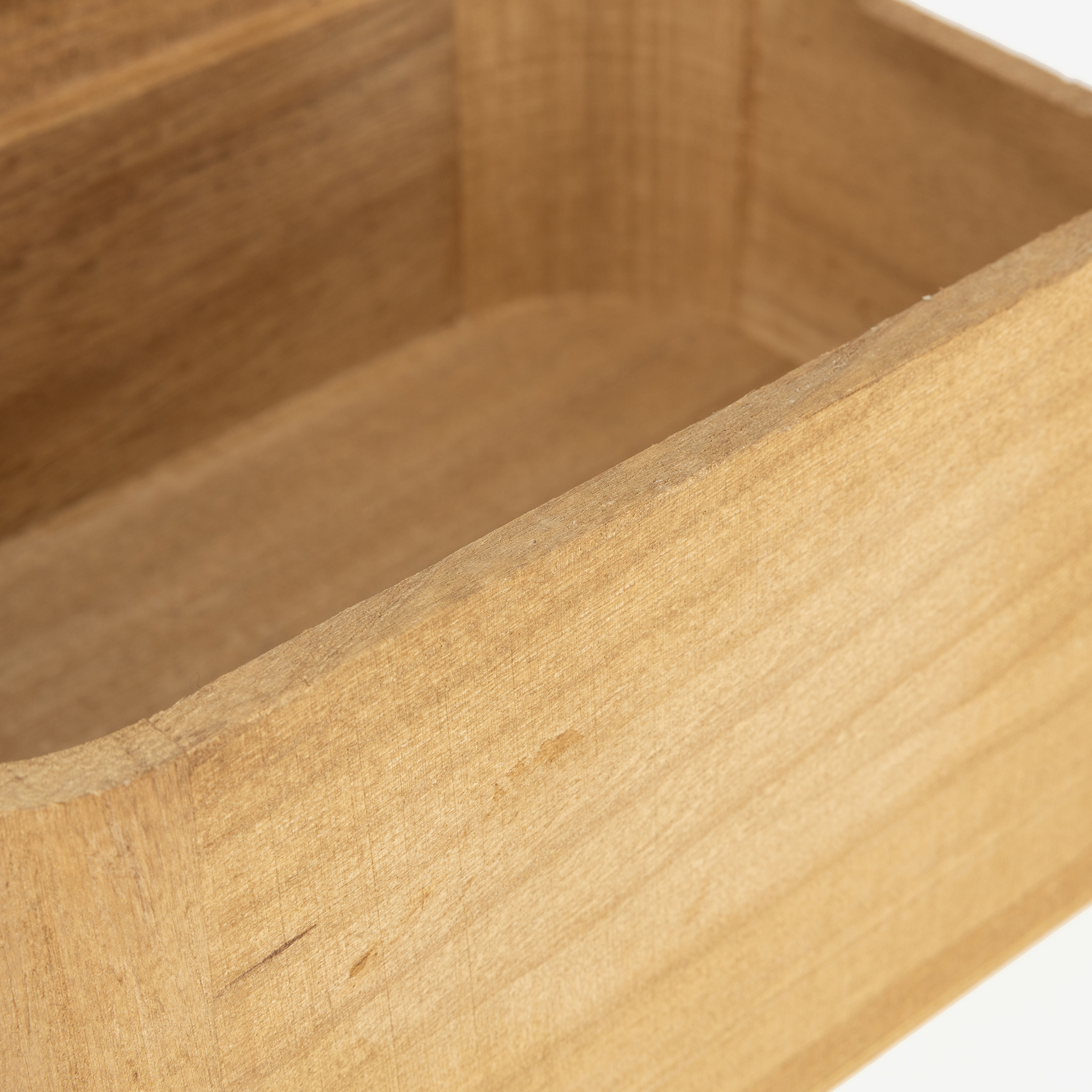 Cesta de madera Kiri 24x16x11cm