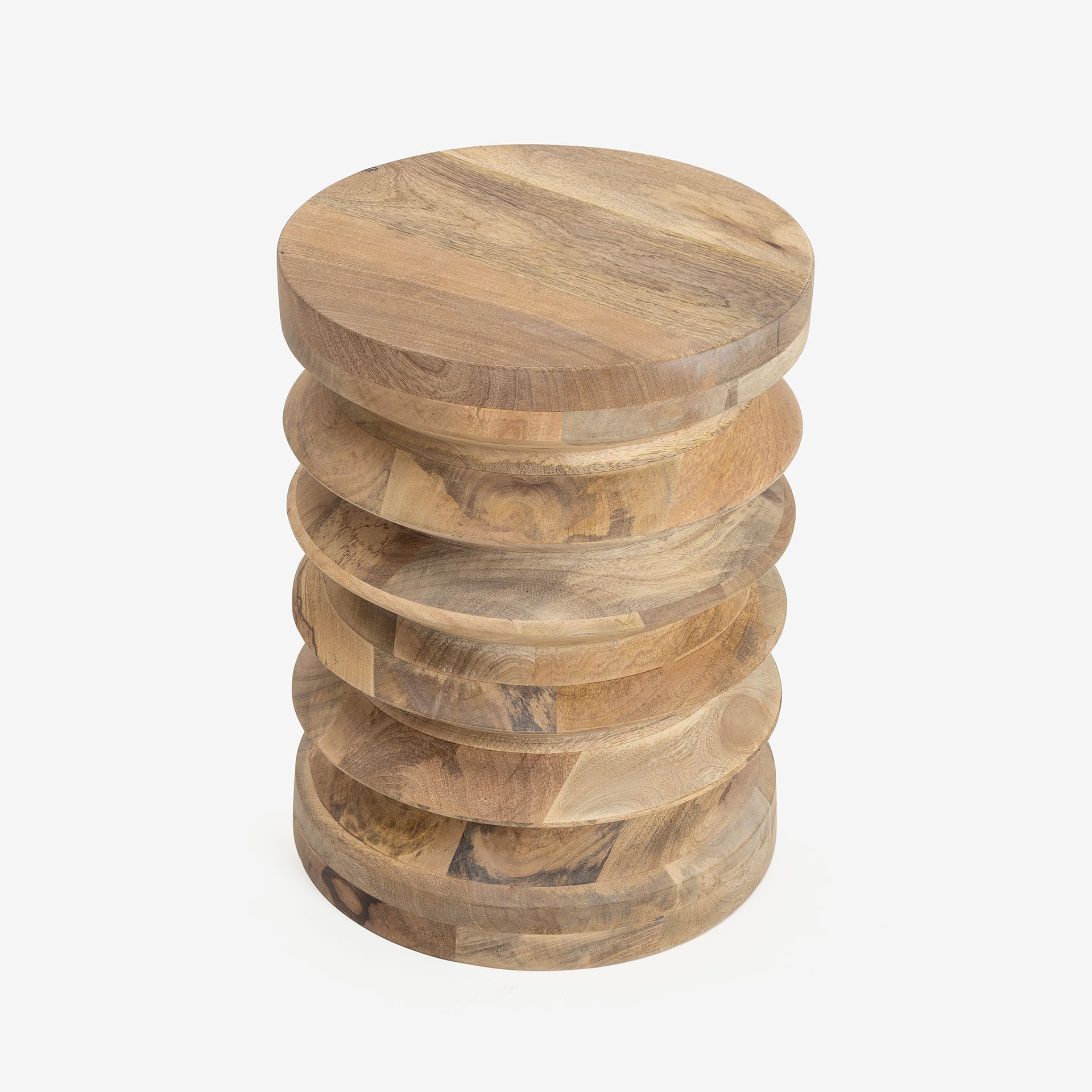 Mesa auxiliar mango Volos Ø39x50cm Clau&Chloe