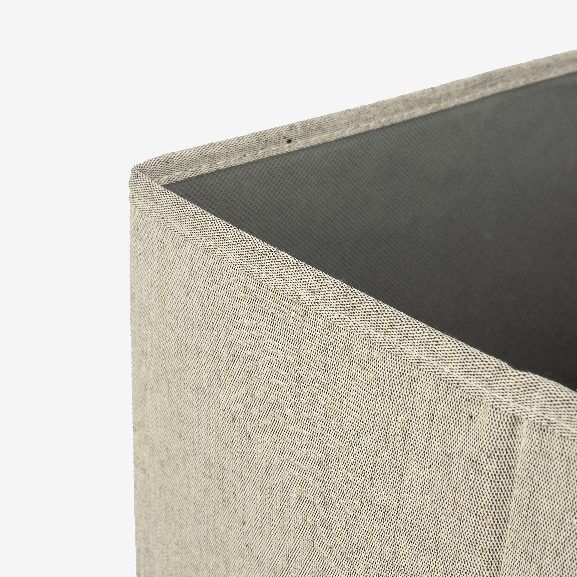 Caja organizadora gris Sleek 31x31x31cm