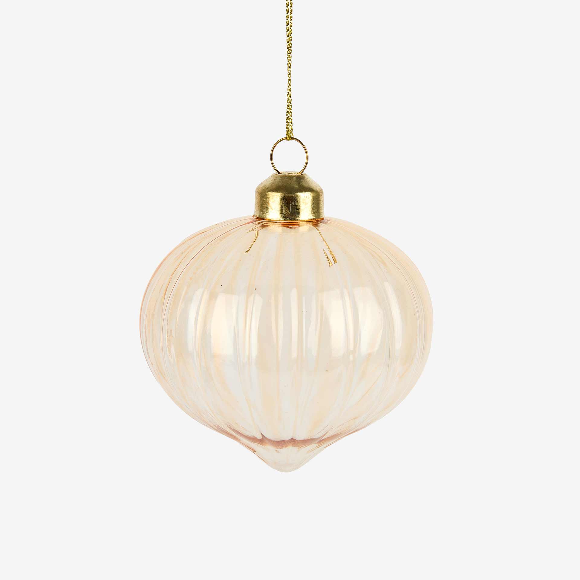 Set de 12 bolas de cristal Onion &Oslash;8cm