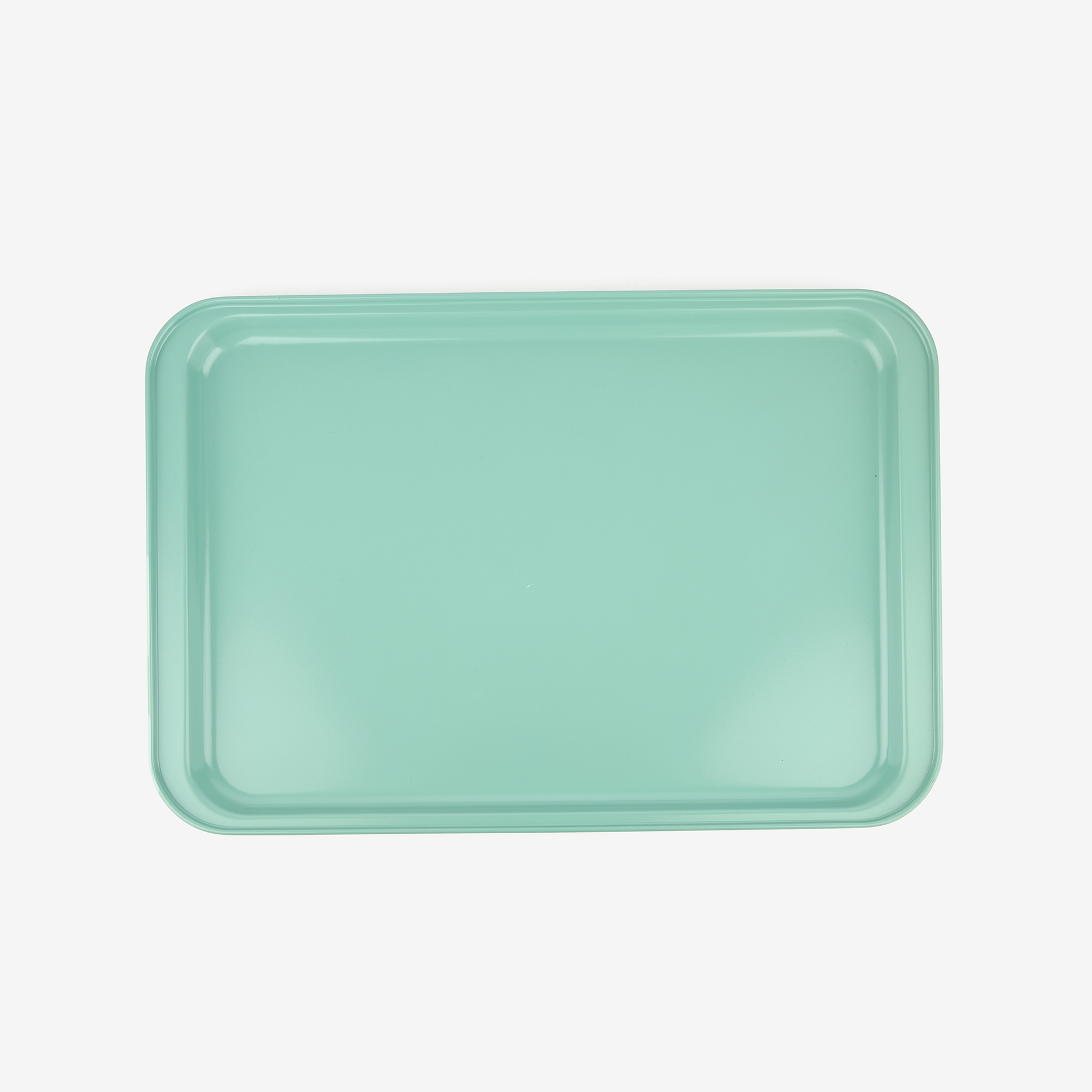 Bandeja de horno de acero inoxidable verde Nela 43x30cm