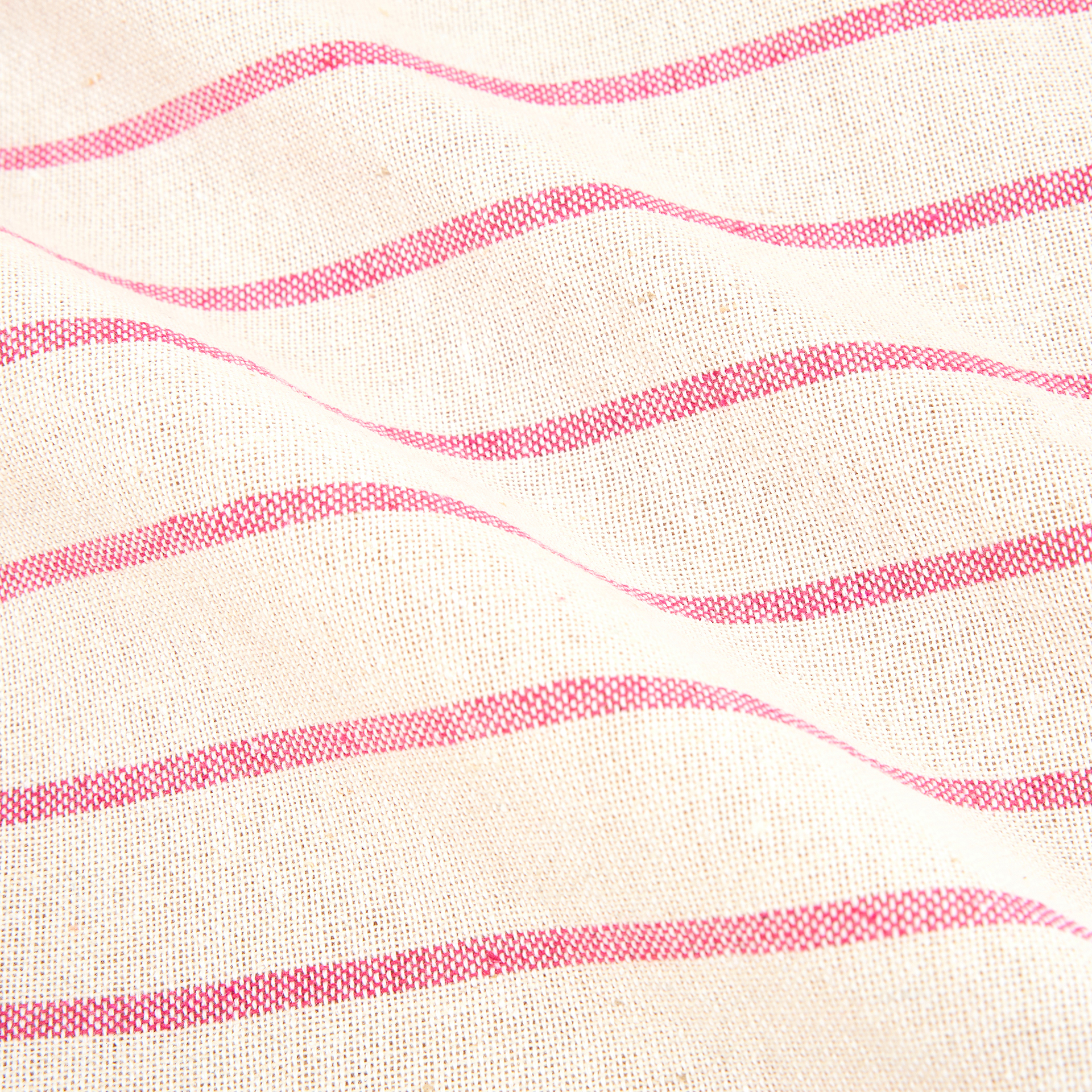 Mantel de algodón raya roja Modena 150x200cm