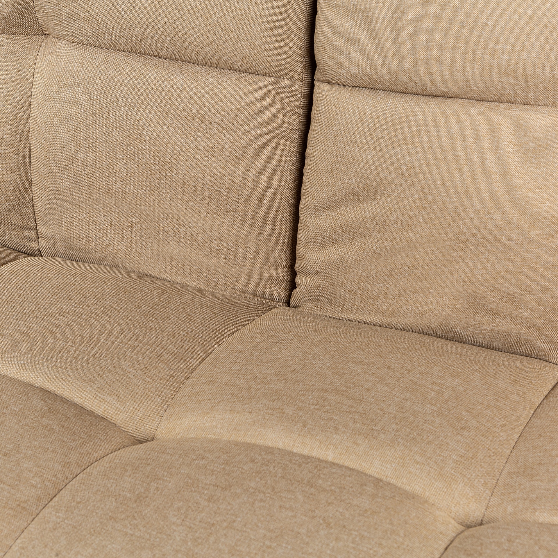 Sof&aacute; cama de lino caqui 178x81/105x80cm