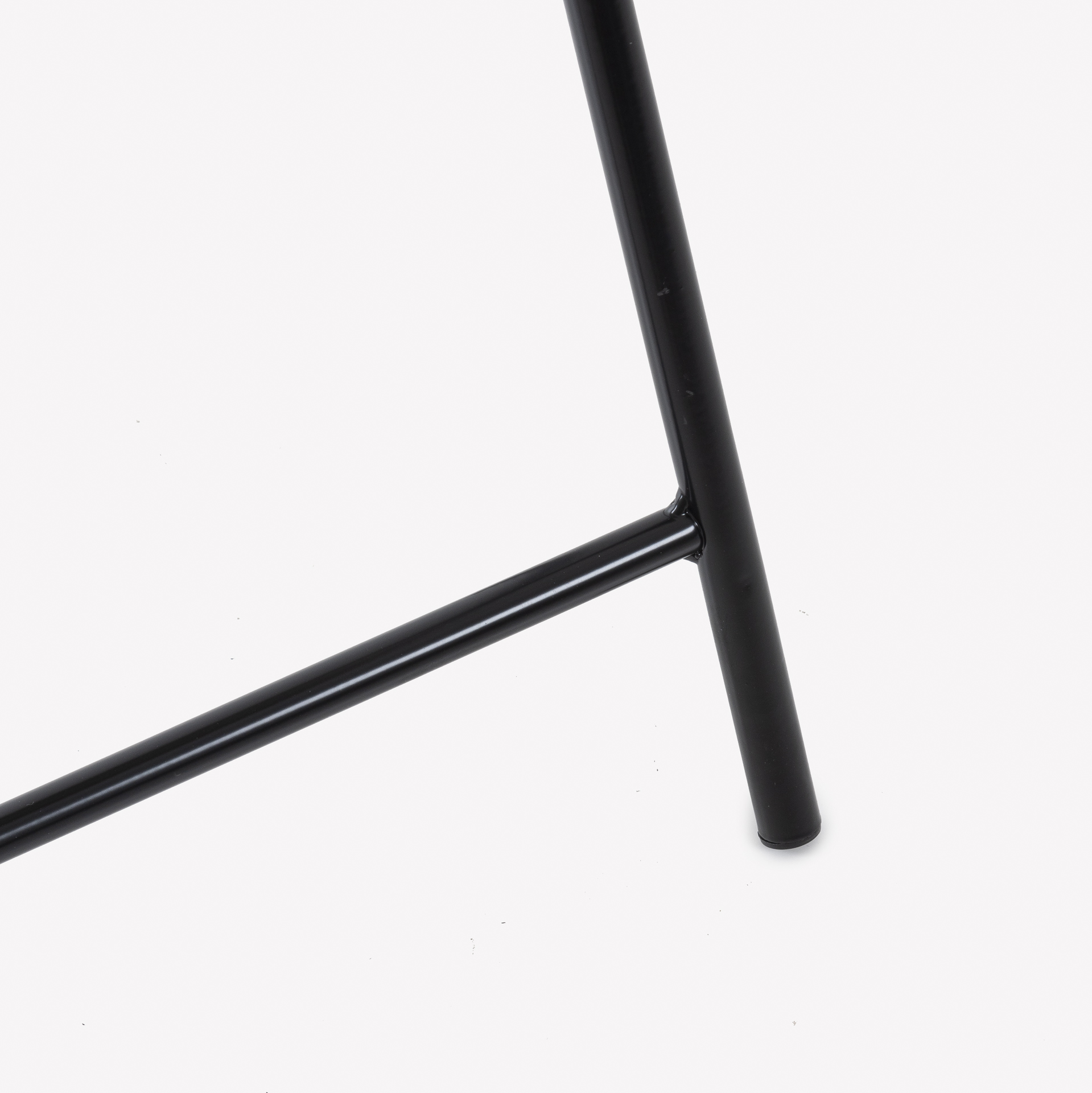 Mesa auxiliar de madera plegable marron 48x38x64cm