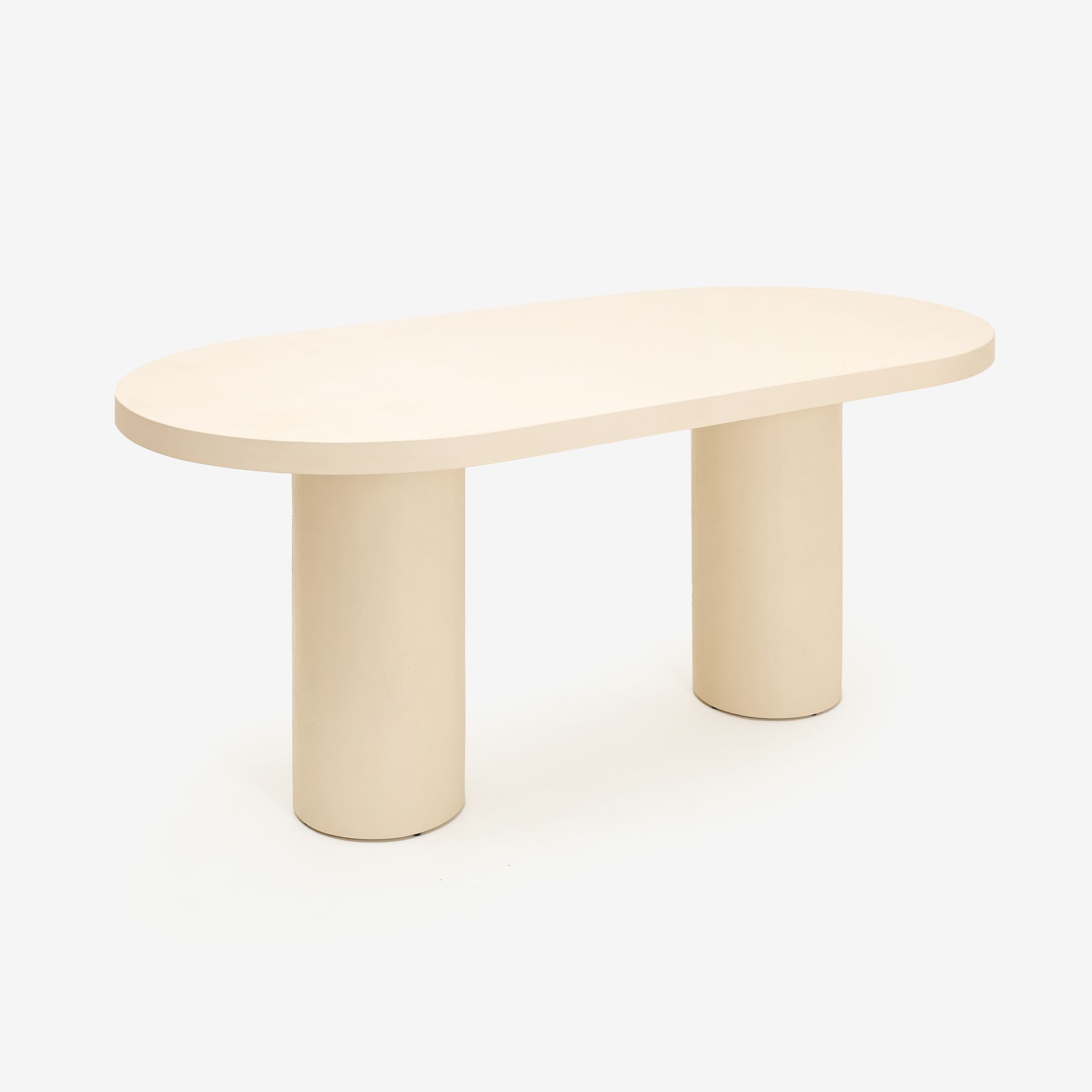 Mesa de comedor de microcemento Kurli 180x90x76cm Clau&Chloe