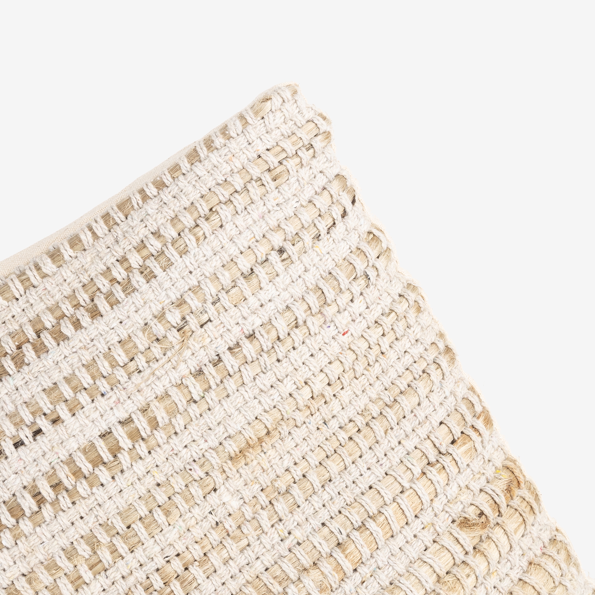 Cojín de algodón con rayas 45x45cm