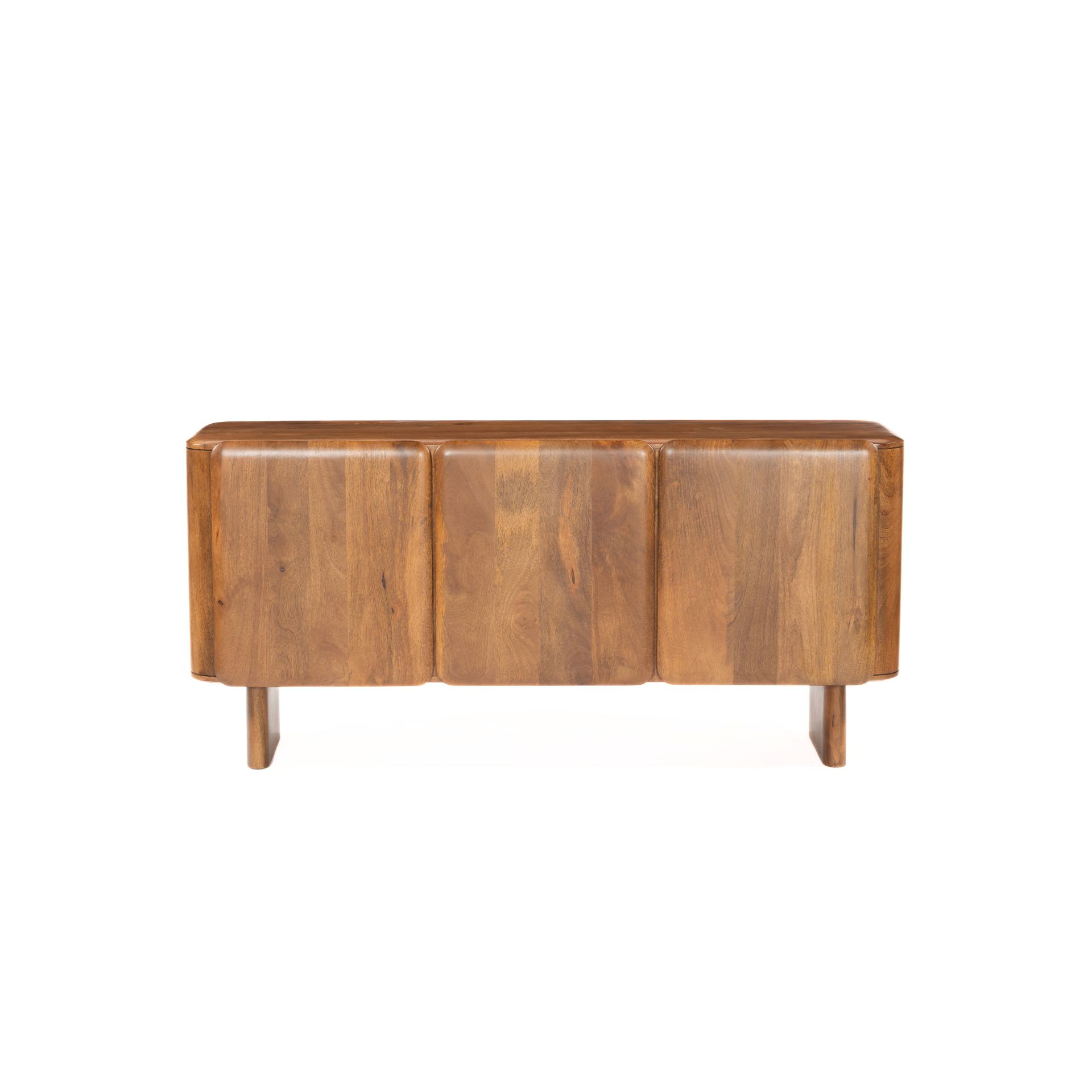 Aparador de madera de mango Brislava 160x45x75cm Clau&Chloe