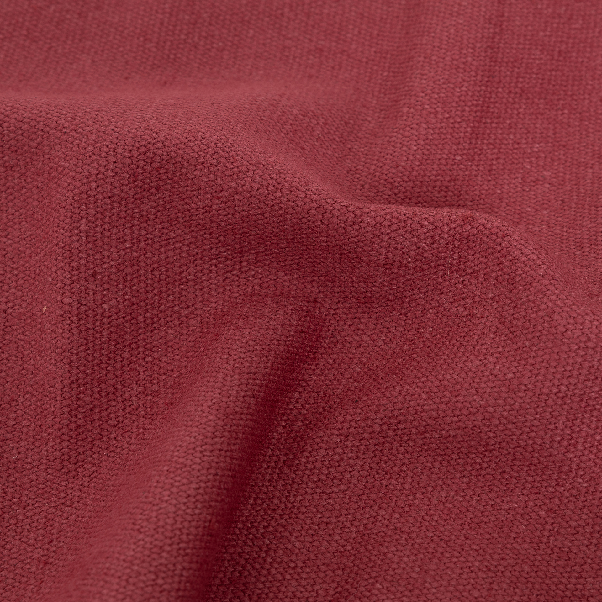 Camino de mesa de algod&oacute;n granate Maya 140x38cm