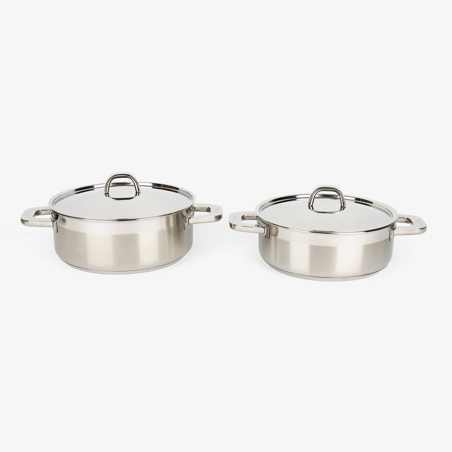 Cacerola de acero inoxidabe con tapa Advance &Oslash;28cm