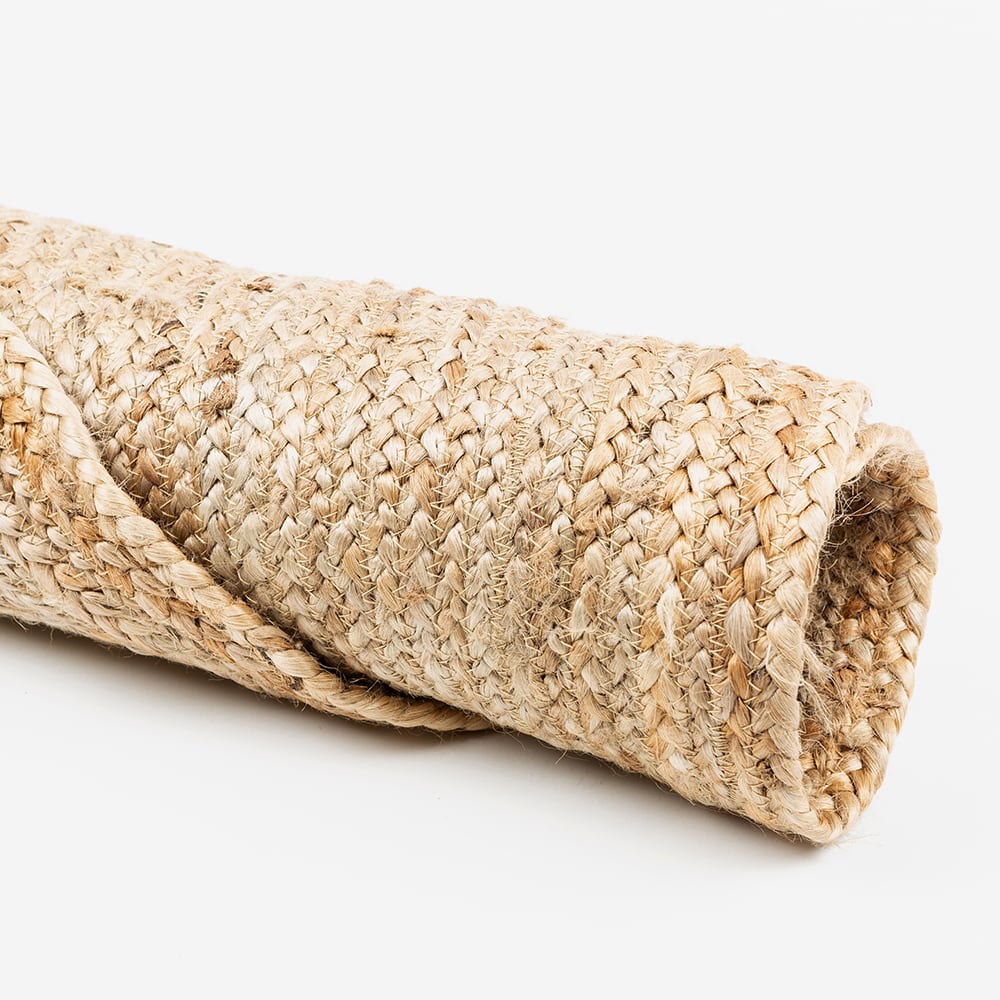 Alfombra redonda de yute &Oslash;150cm