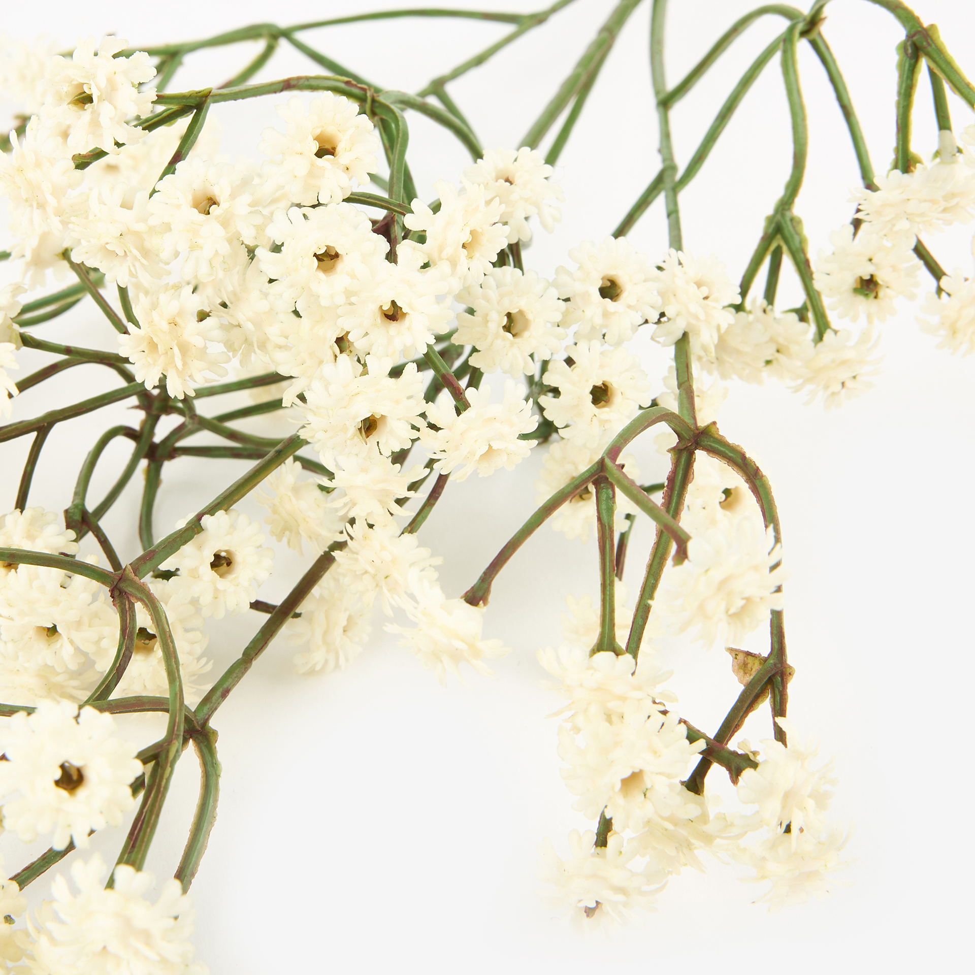 Rama artificial paniculata blanca 60cm