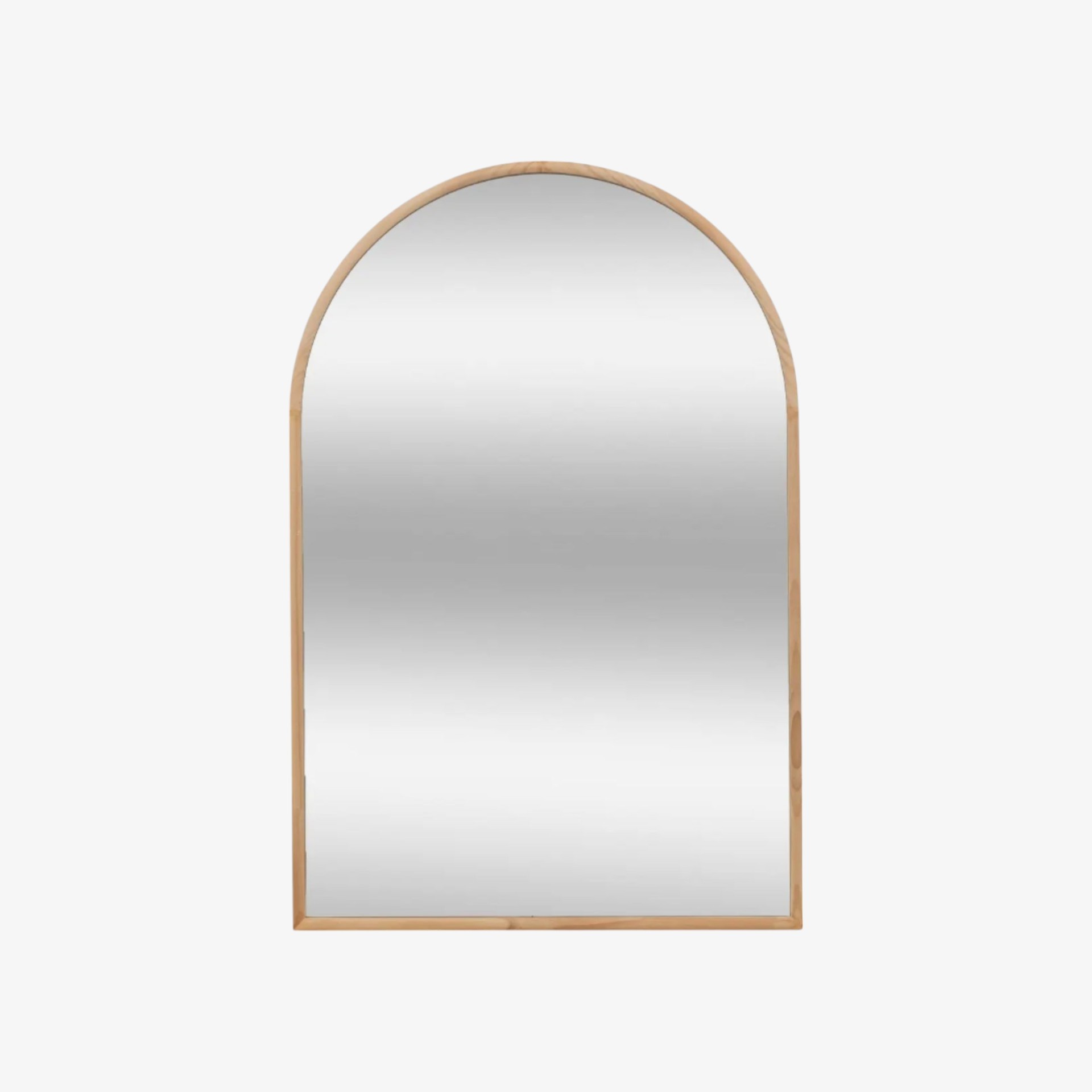 Espejo de pared de madera Lamec 90x60cm