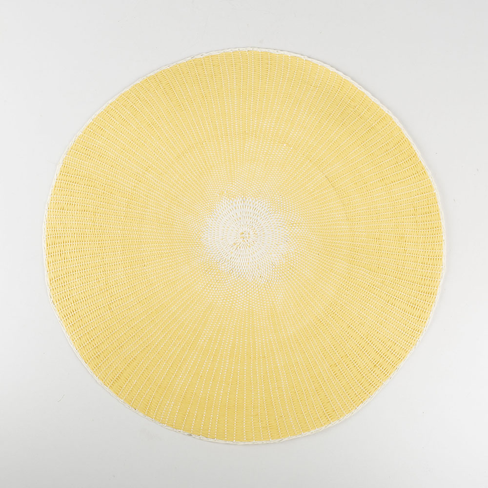 Mantel individual de fibra tierra &Oslash;38cm