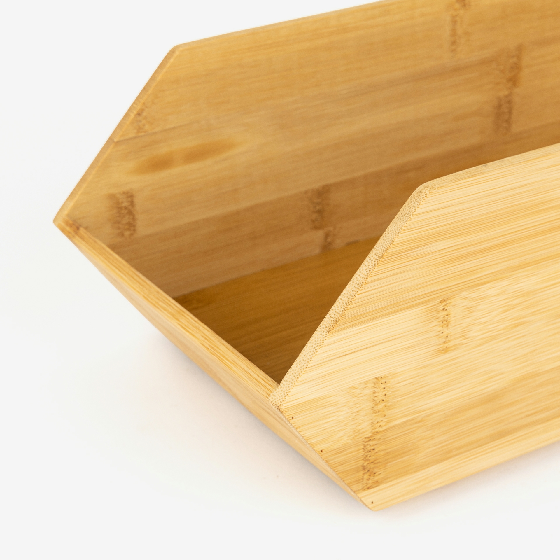 Organizador de bamb&uacute; 18x31x13cm