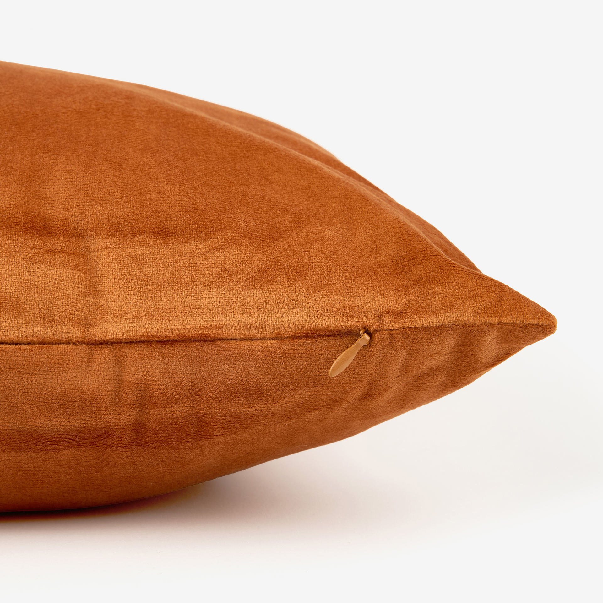 Funda de coj&iacute;n velvet calabaza 30x45cm