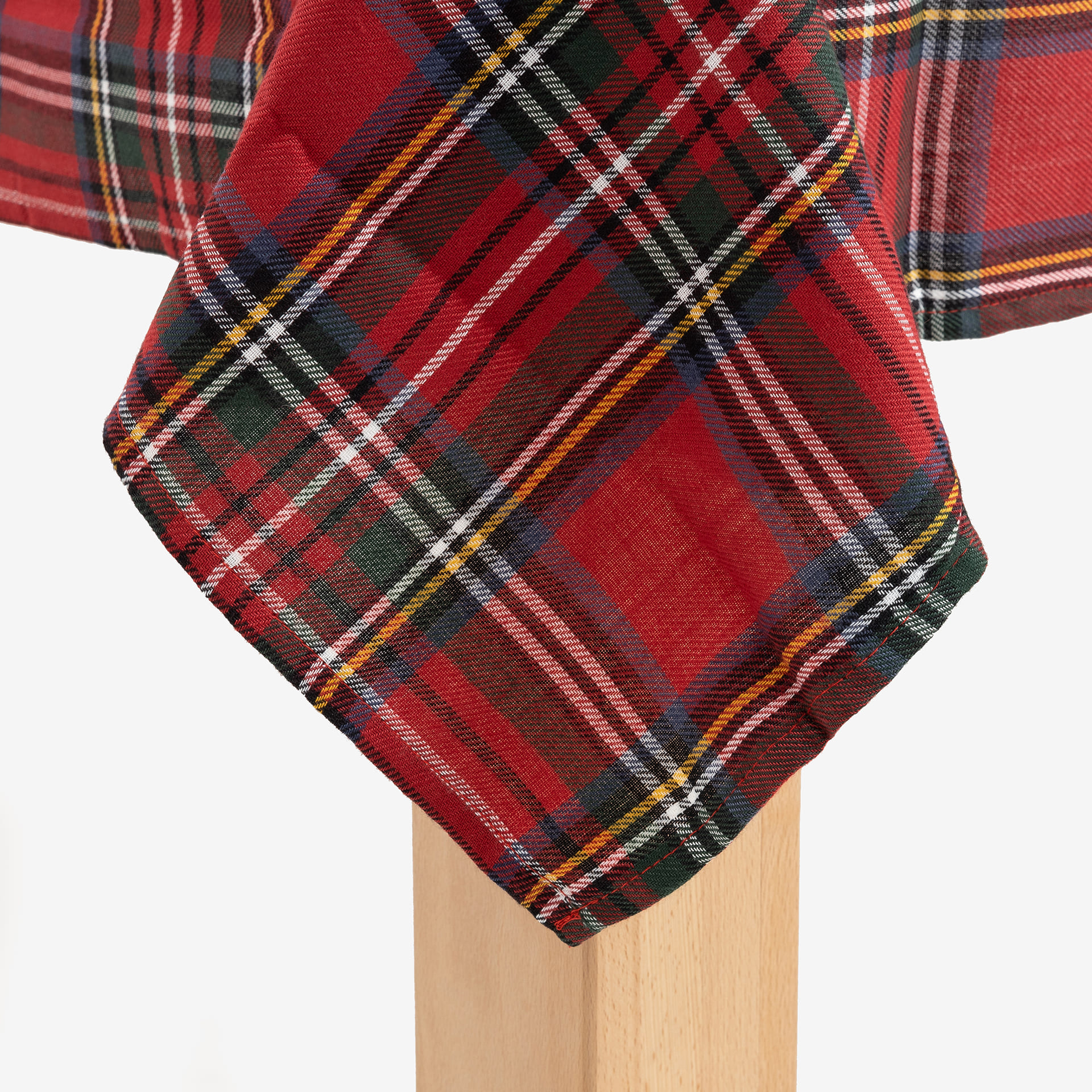 Mantel rojo Tartán 150x300cm