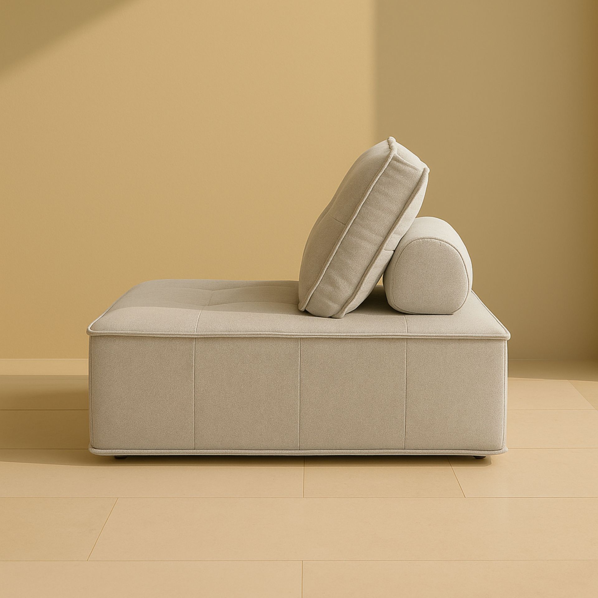 Sofá modular/butaca de algodón Hugo 100x110x82cm