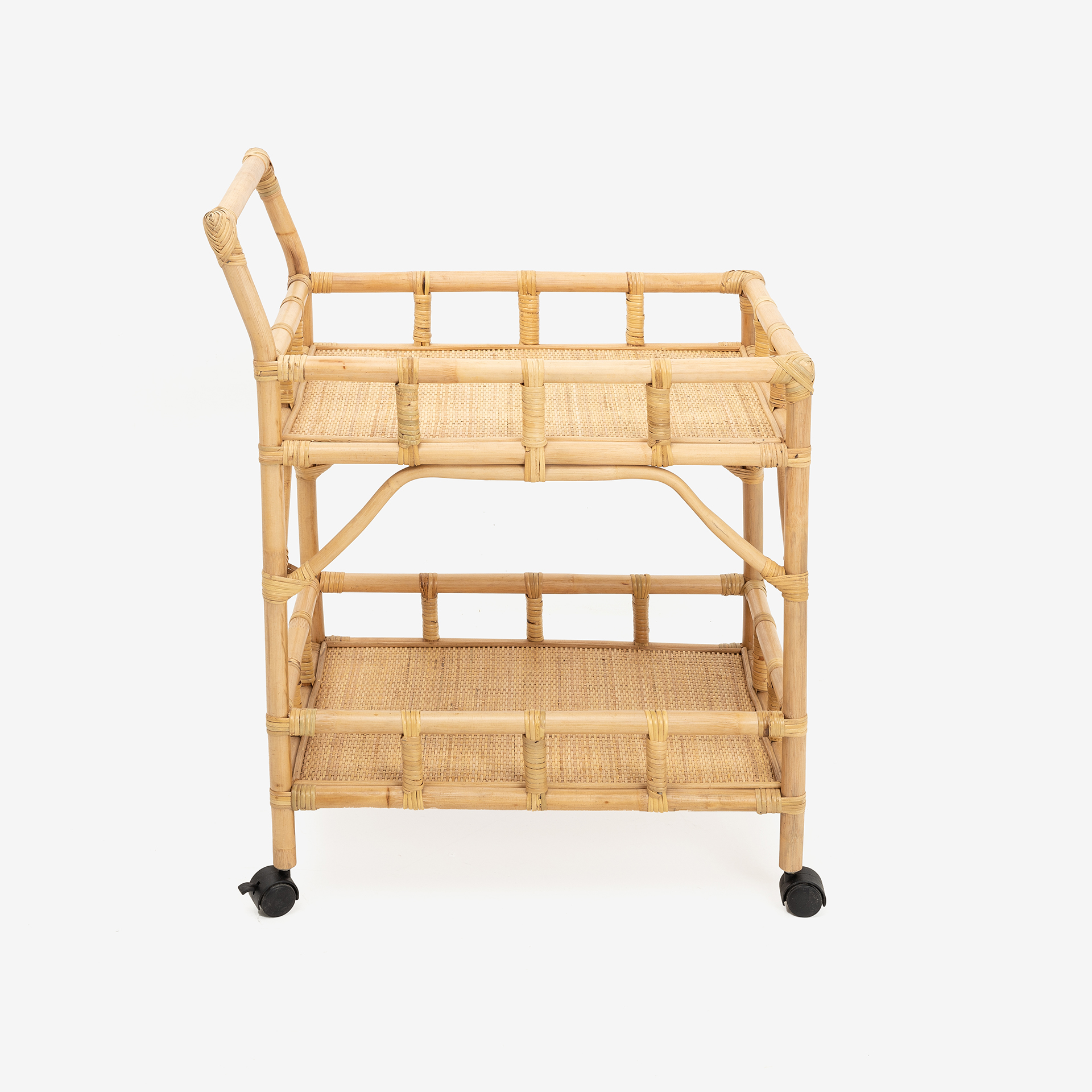 Camarera de rat&aacute;n Venecia 53x43x80cm