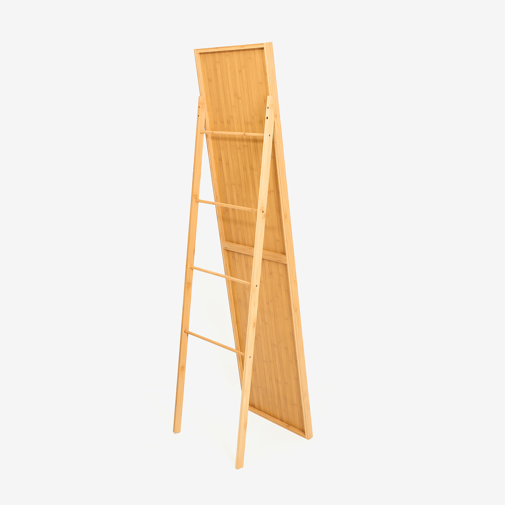 Espejo de pie de bamb&uacute; Dabir 160x41cm