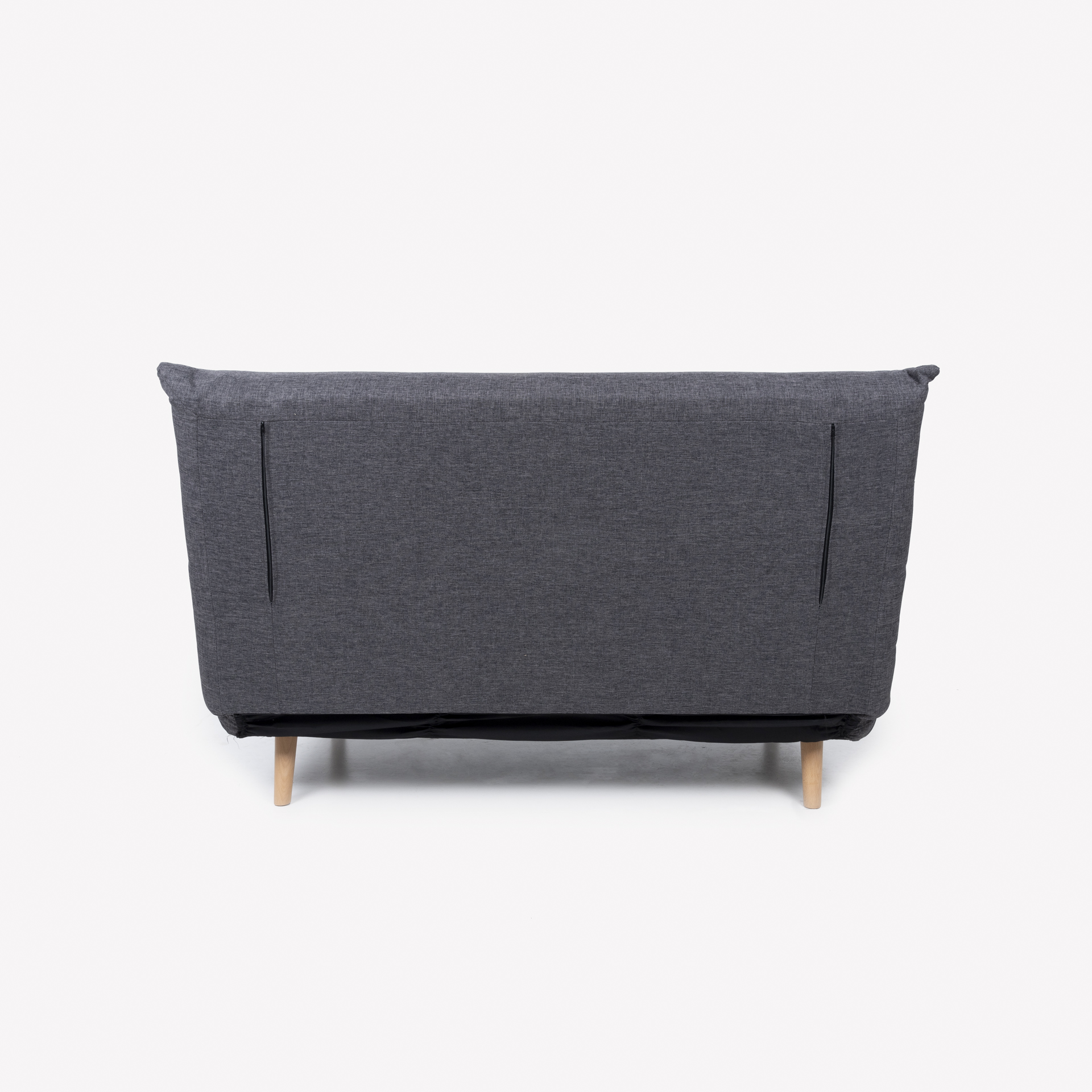 Sof&aacute; cama individual gris oscuro 127x91x84cm