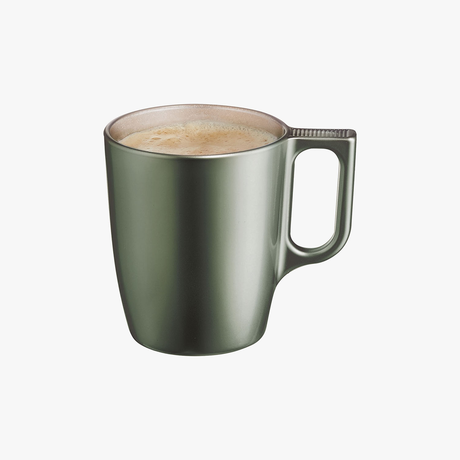 Mug de vidrio verde Flashy 25cl