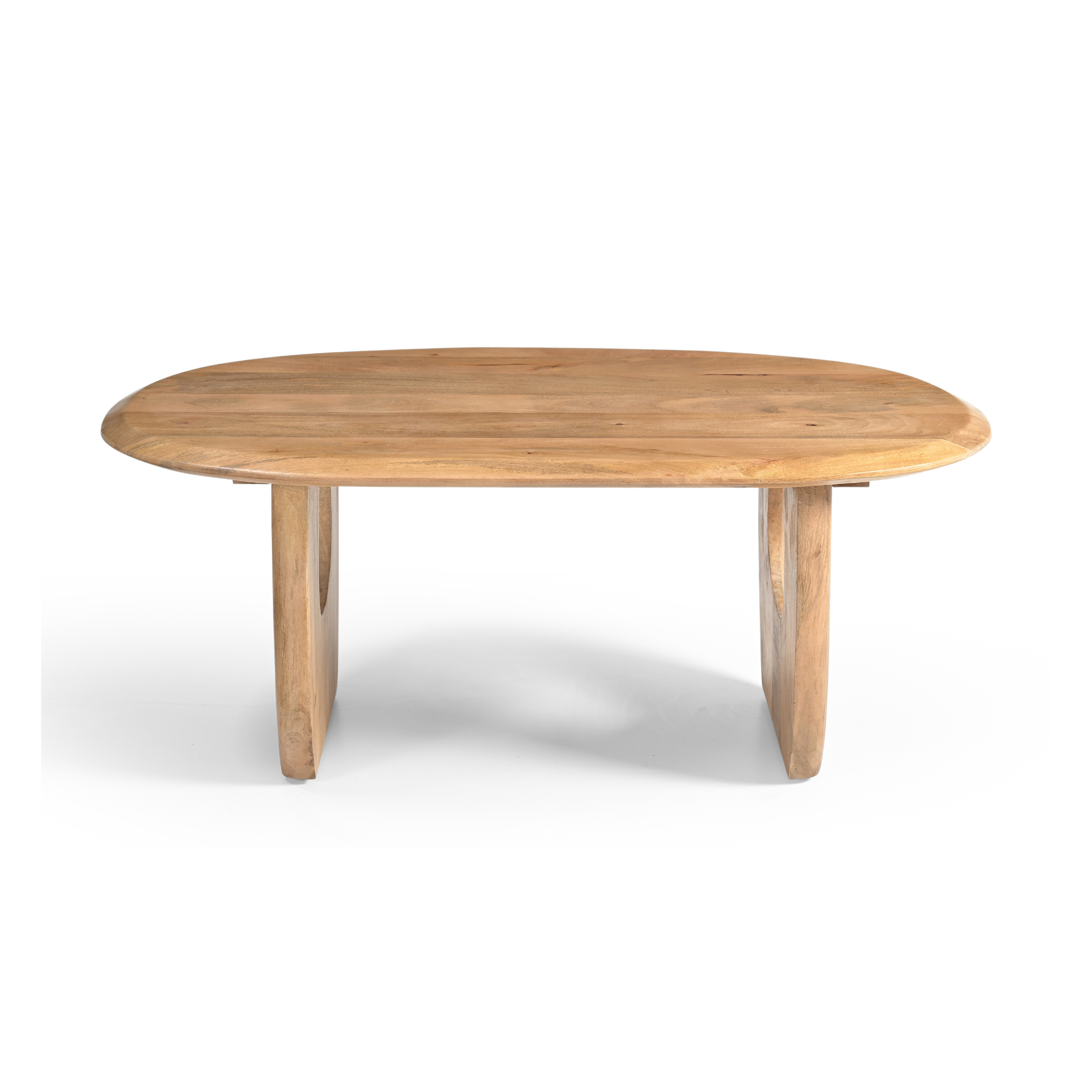 Mesa de centro de madera de mango Aero 120x70x48cm Clau&Chloe