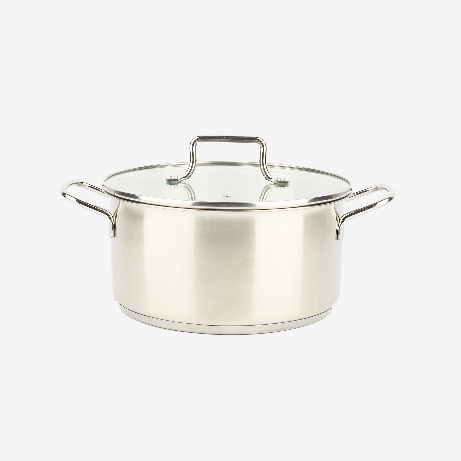 Cacerola de acero inoxidable con tapa Birta &Oslash;22cm - 3,85L