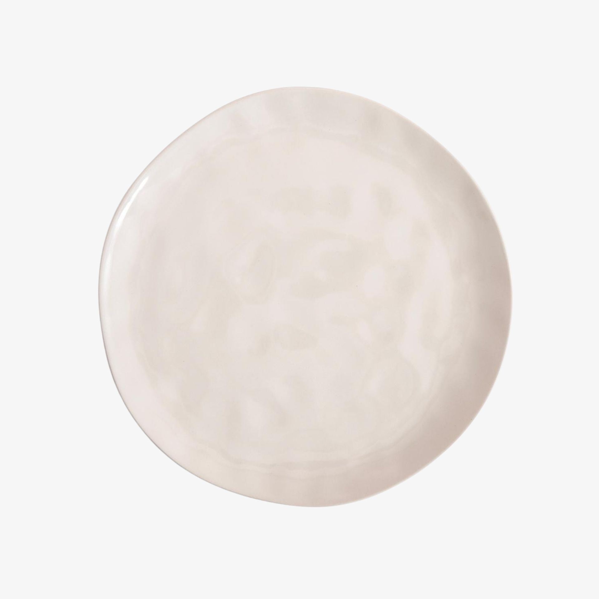 Plato llano de cerámica blanco Posima Ø26cm