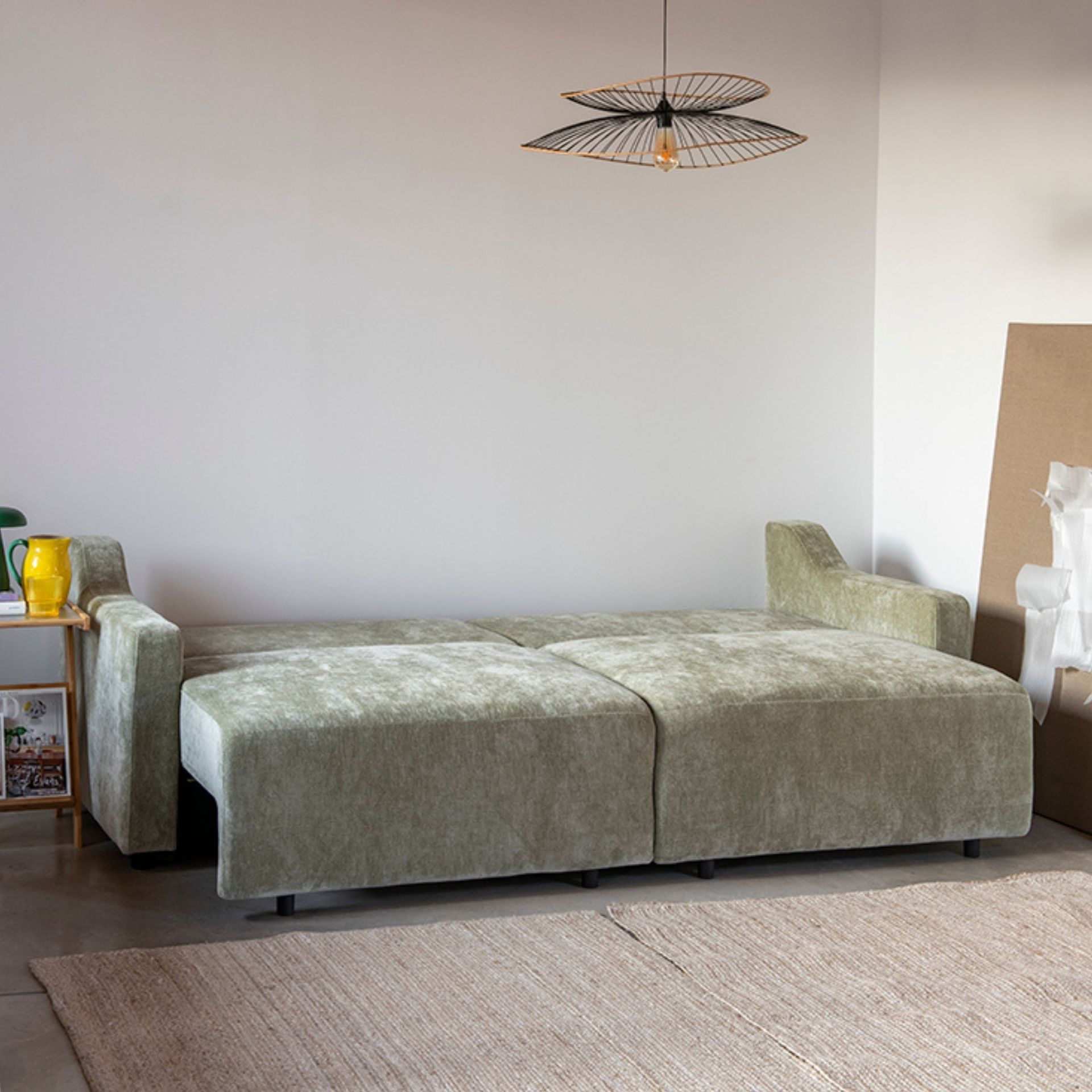 Sofá cama de 3 plazas mint Duman 229x113x86cm